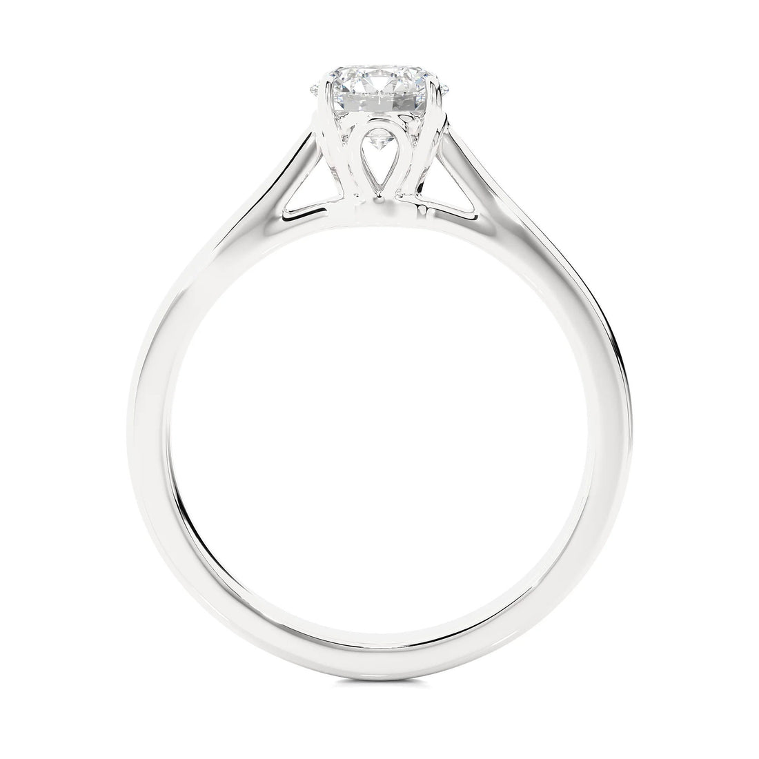 Ethically Sourced EF VS/SI Lab-Grown Diamond Solitaire Engagement or Wedding Ring – IGI Certified Diamond in 14K Real Gold