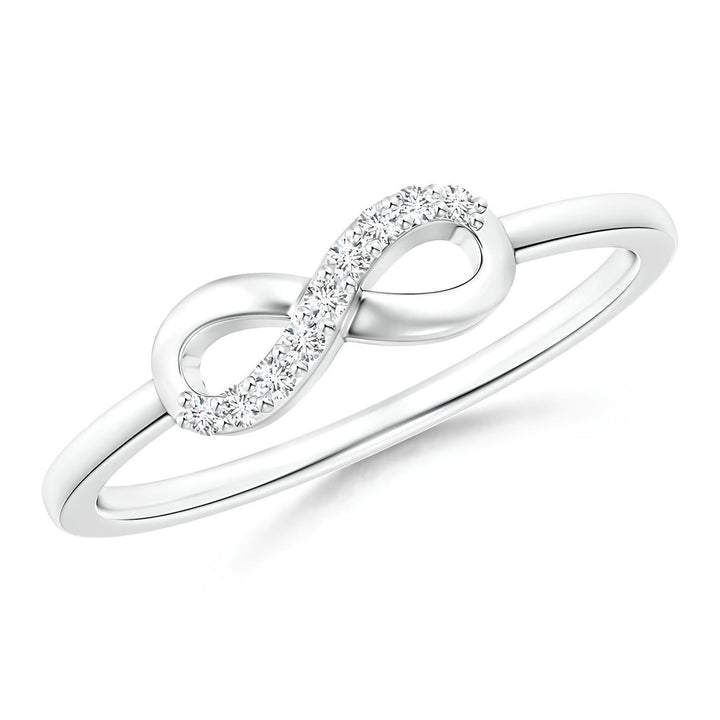 Delicate EF VS/SI Lab-Created Diamond Ring – Solid 14K Gold Women's Half Eternity Wedding or Engagement Band