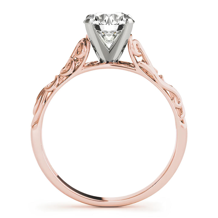Margaret Vintage Engagement Ring – IGI Certified 0.25–2.00 CT VS/SI Lab-Grown Diamond Solitaire | 14K Real Gold Wedding Ring