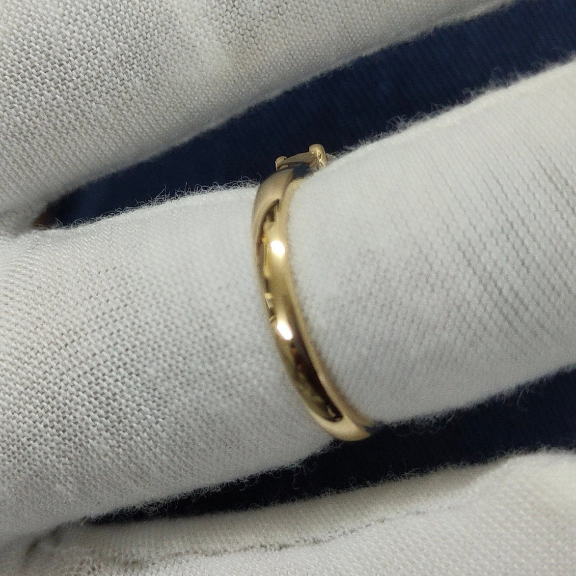 Round 5-Stone EF VS/SI Lab-Grown Diamond Ring – U-Prong Set Engagement or Promise Ring 14K Gold