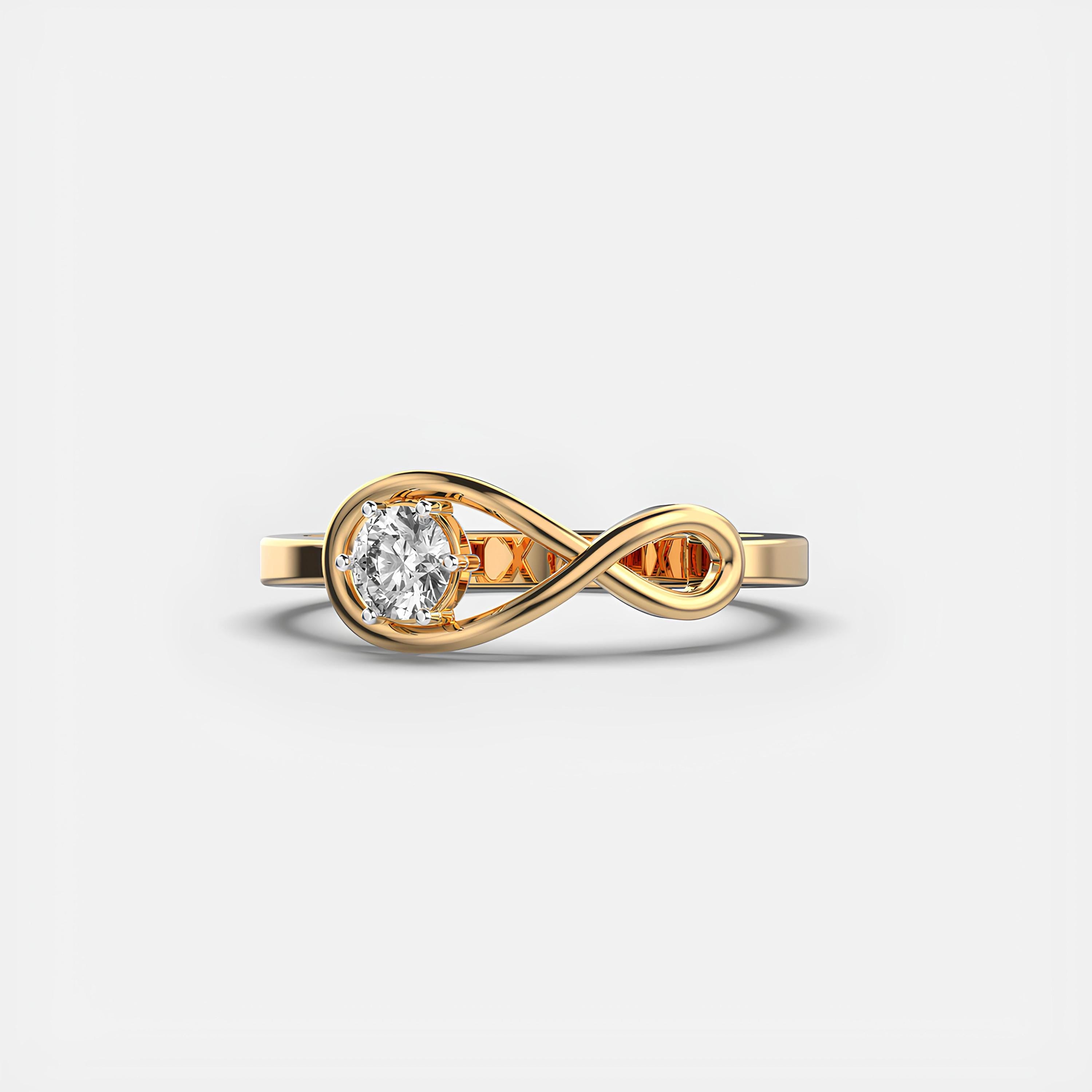 Gorgeous EF VS/SI Lab-Created Diamond Wedding Band Women’s 14K Solid Gold Diamond Ring