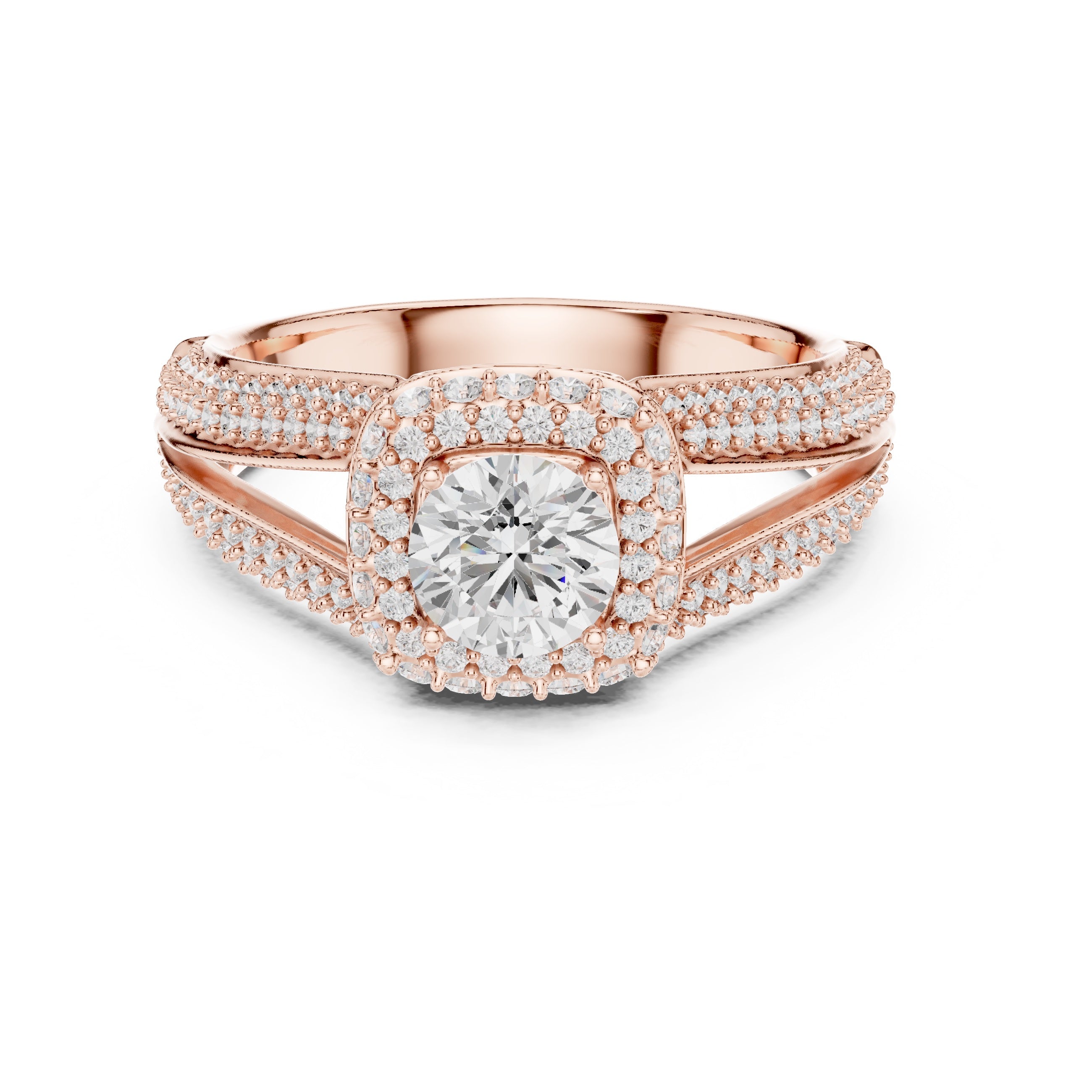 Lab Diamond Wedding Band, Round Brilliant EF/VS Matching Band with Engagement Ring, Stacking Band Gift 14K Gold