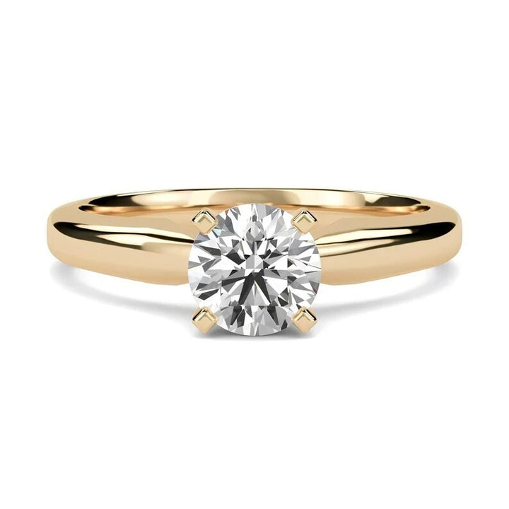 1 CT Certified EF VS/SI Lab Grown Diamond Nordic Gold Wedding Ring (Demi-Fine)