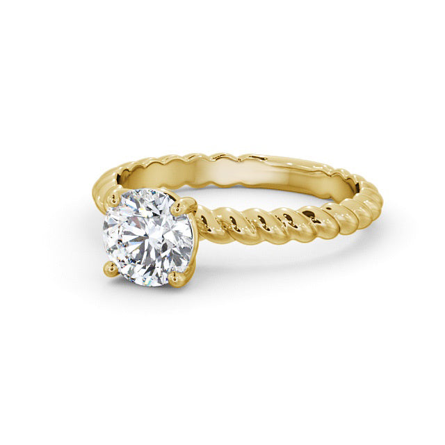 Certified 1.00 CT VS/SI Lab Grown Diamond Wedding Ring 925 Sterling Silver With Vermeil Gold