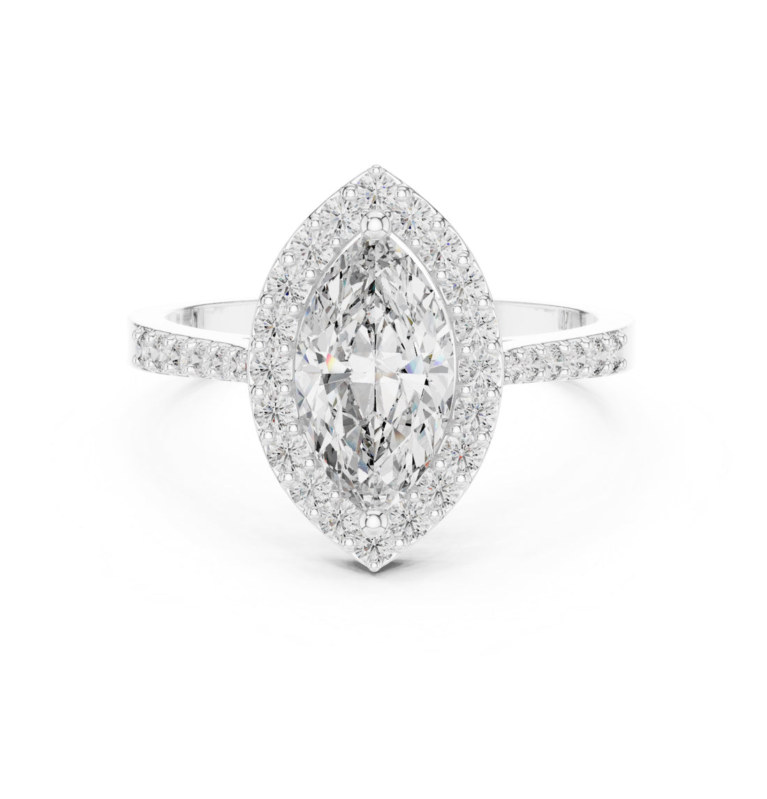 1.34 Carat Certified Lab-Grown Diamond Engagement Ring For Women's – Solitaire Ring – Prong Set 14K Gold Wedding Ring