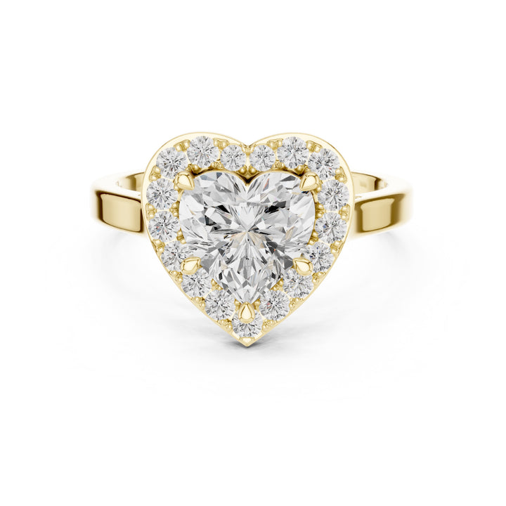 1.82CTW EF VS/SI Lab-Grown Diamond Ring Engagement or Wedding Ring for Women in 14K Gold , Perfect Anniversary Gift