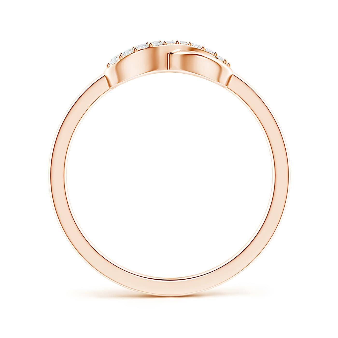 Delicate EF VS/SI Lab-Created Diamond Ring – Solid 14K Gold Women's Half Eternity Wedding or Engagement Band