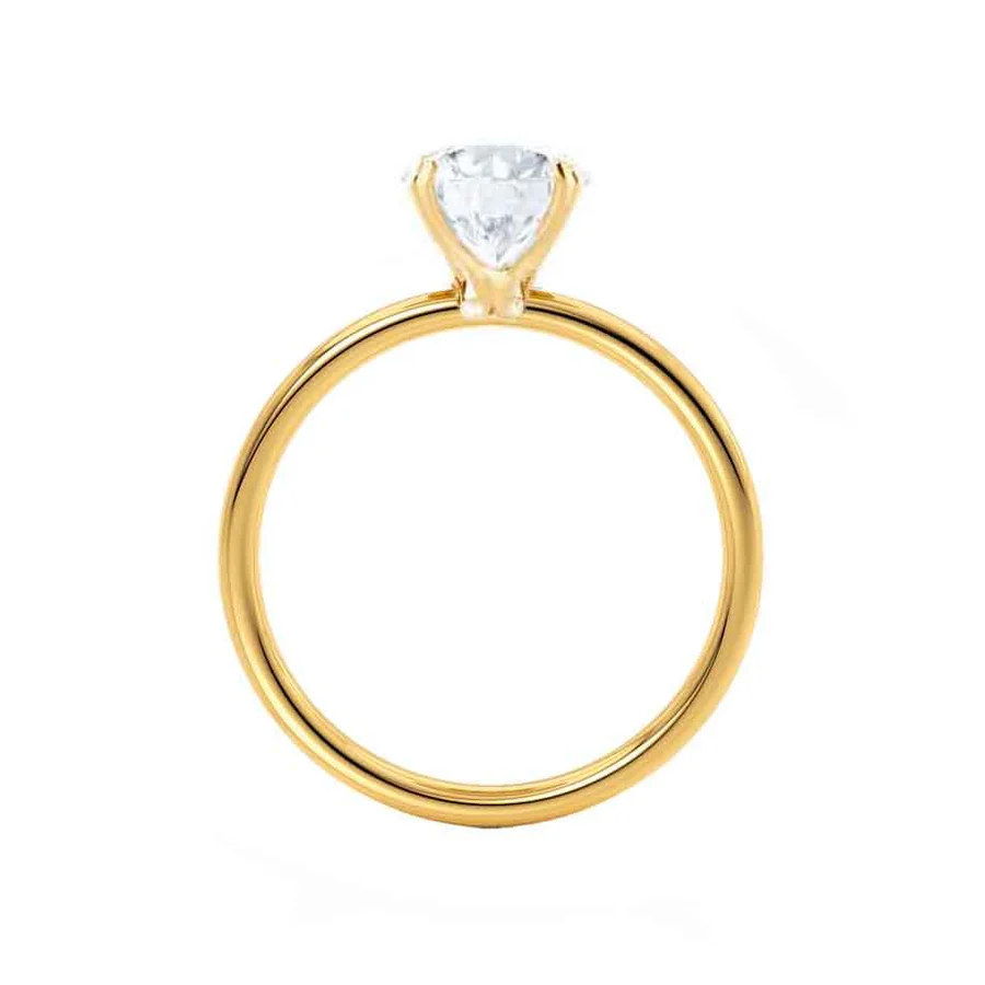 Certified 1.00 CT Cushion Cut EF VS/SI Lab Grown Diamond Engagement Ring 925 Sterling Silver With Vermeil Gold