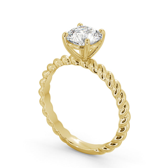 Certified 1.00 CT VS/SI Lab Grown Diamond Wedding Ring 925 Sterling Silver With Vermeil Gold