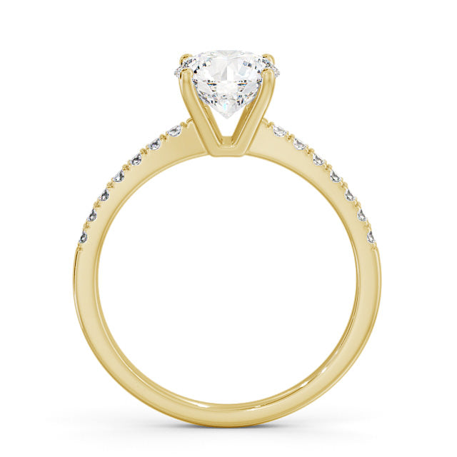 Nordic Gold Wedding Ring Certified 1.12 CT VS/SI Lab Grown Diamond (Demi-Fine)
