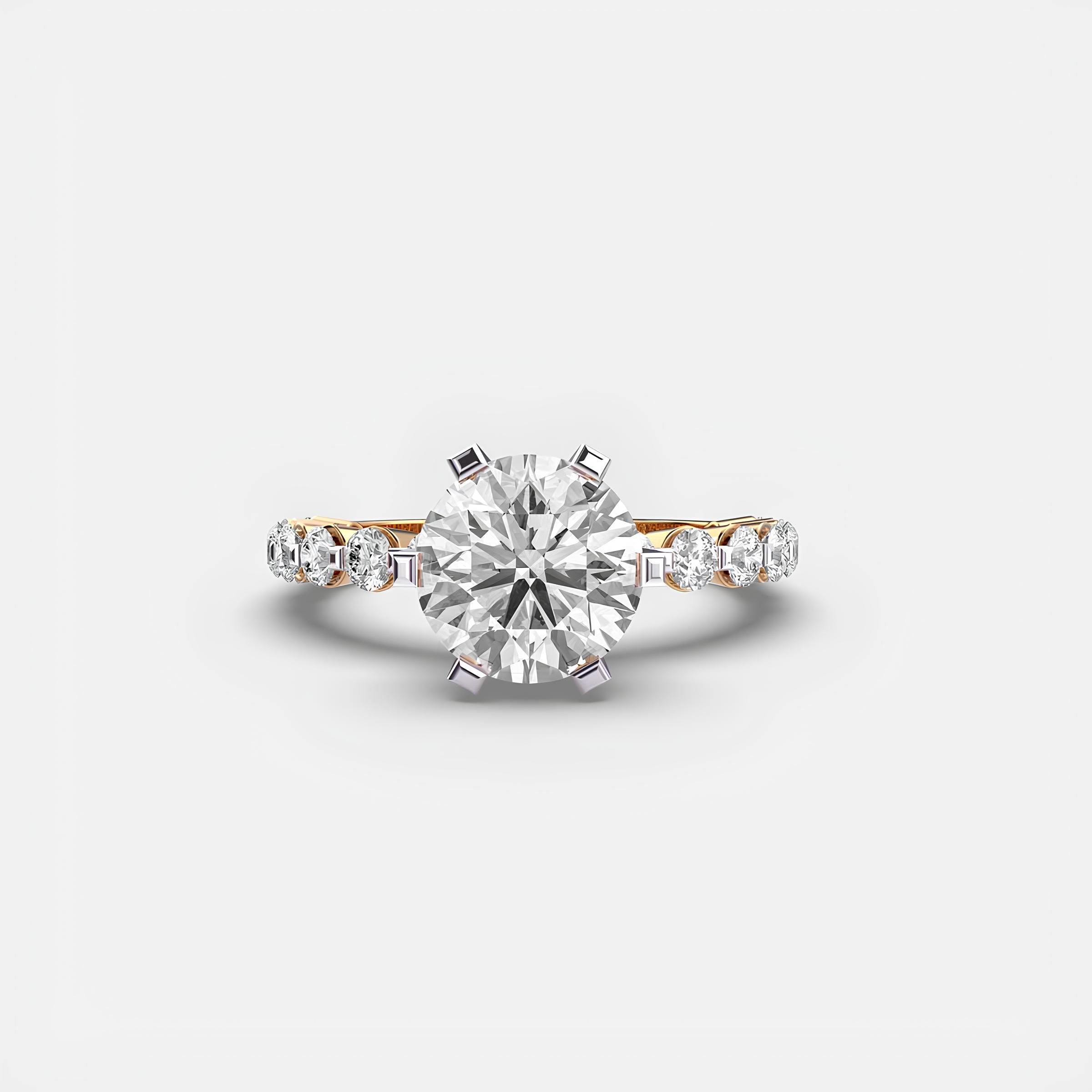 Wedding Ring – 0.25 to 2.00 CT IGI Certified Lab-Grown Diamond Solitaire Engagement Ring | Solid Gold with E-F VS/SI Diamonds