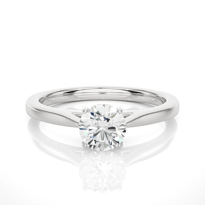 Ethically Sourced EF VS/SI Lab-Grown Diamond Solitaire Engagement or Wedding Ring – IGI Certified Diamond in 14K Real Gold