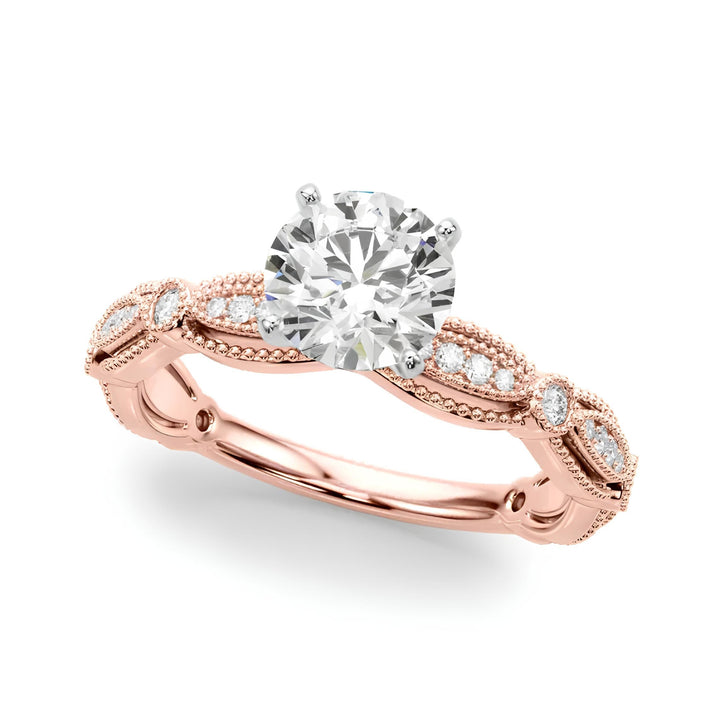 Mirabelle Engagement Ring – 1.50 CT IGI Certified EF VS/SI Lab-Grown Diamond Solitaire | 14K Gold Wedding Ring Gift