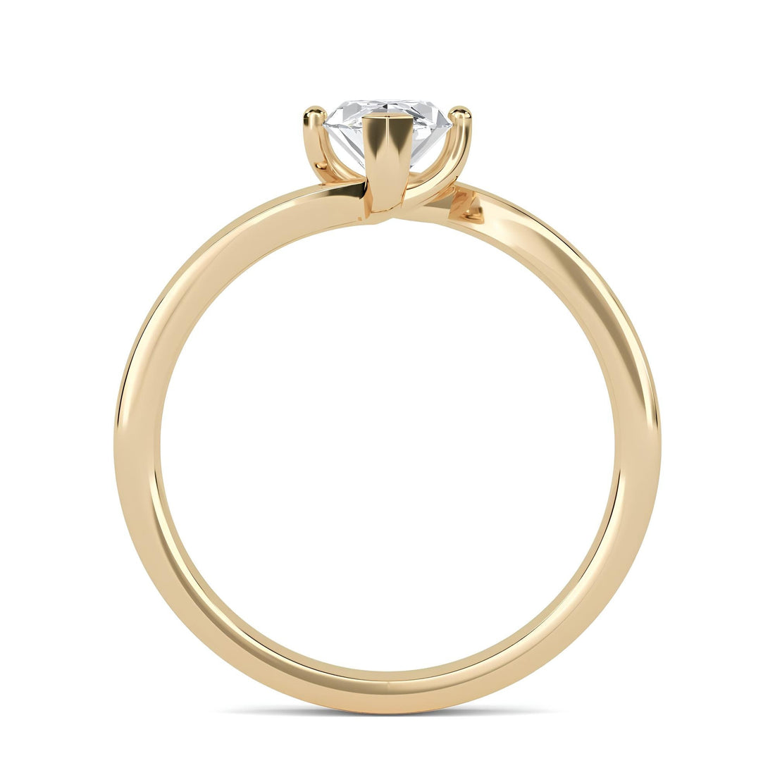 1.00 Ct Marquise Cut Lab-Grown Diamond Solitaire Engagement Ring EF VS/SI Certified Diamond in 14K Gold or Platinum