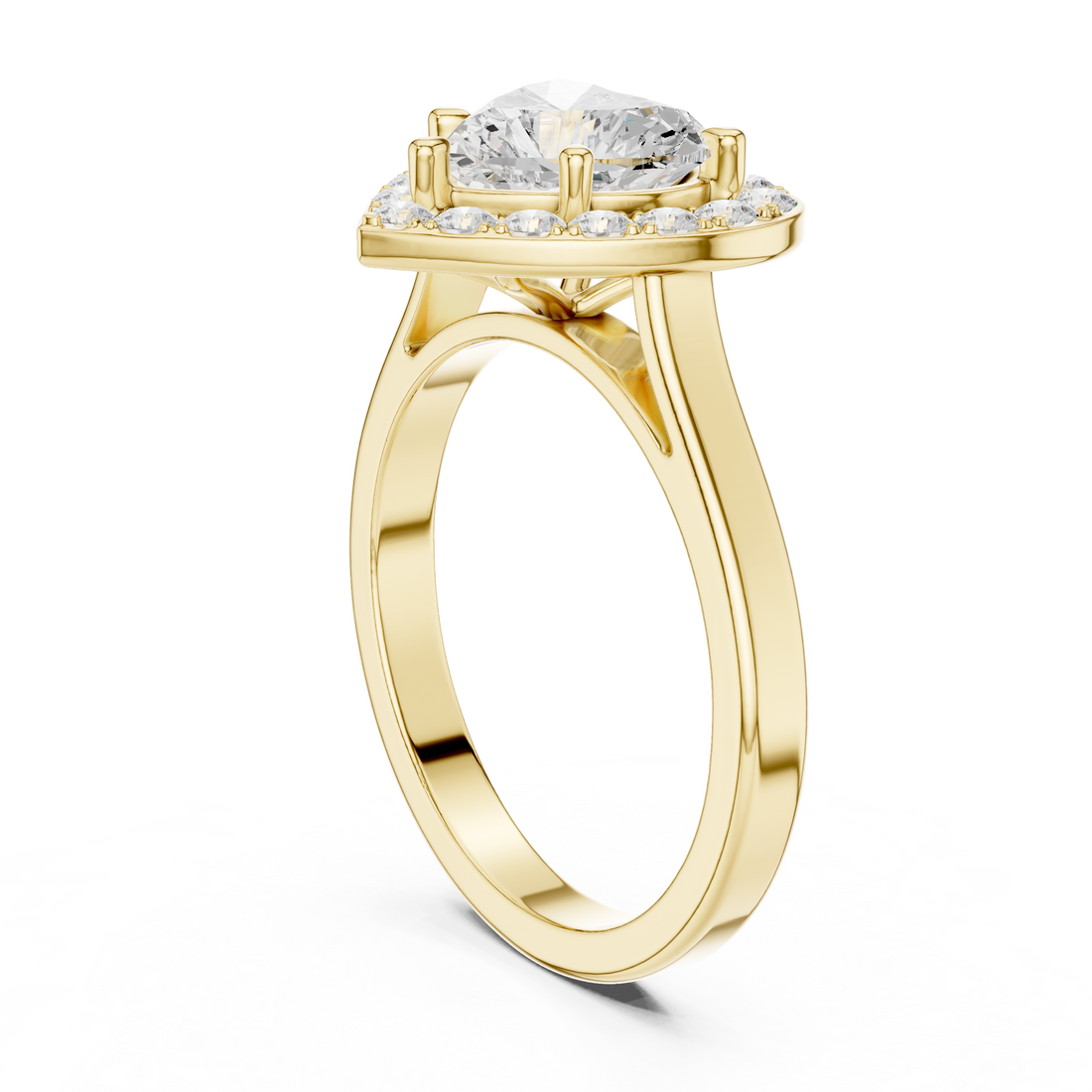 1.82CTW EF VS/SI Lab-Grown Diamond Ring Engagement or Wedding Ring for Women in 14K Gold , Perfect Anniversary Gift