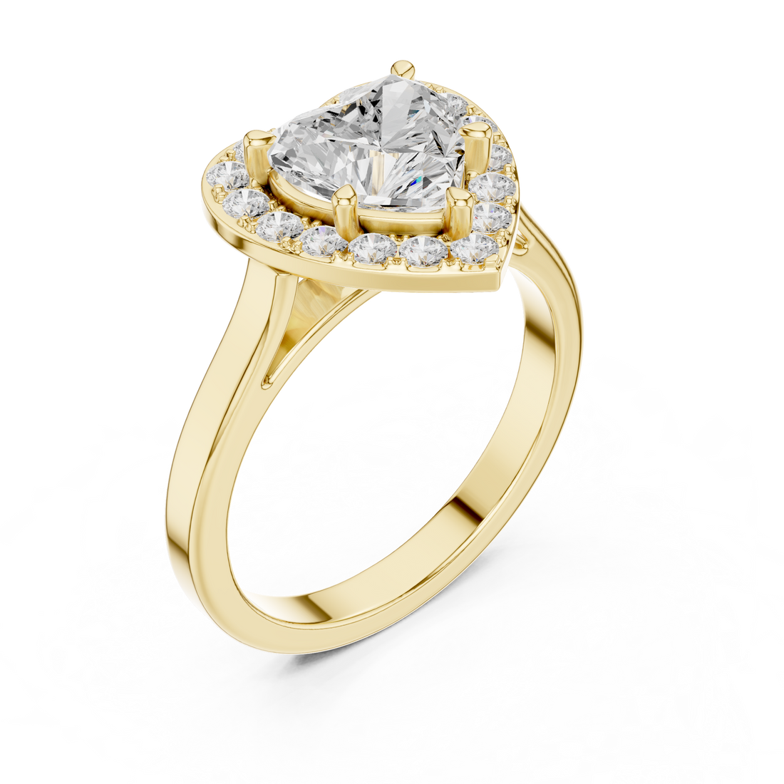 1.82CTW EF VS/SI Lab-Grown Diamond Ring Engagement or Wedding Ring for Women in 14K Gold , Perfect Anniversary Gift
