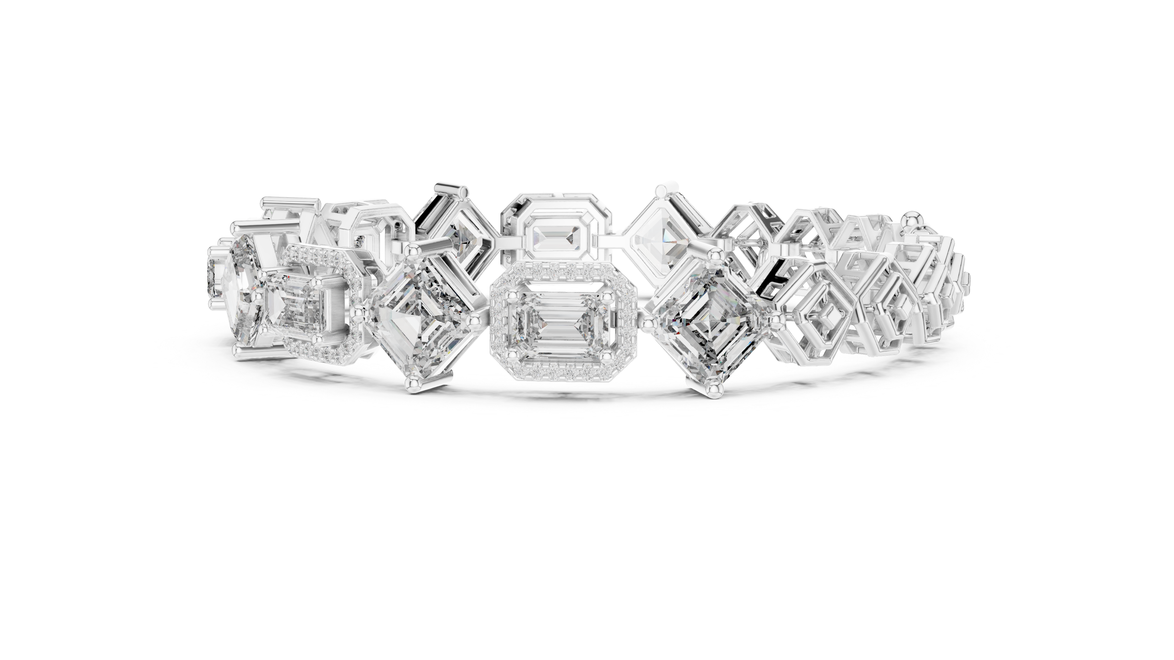 12.04 CT EF VS/SI Lab Grown Certified Diamond Tennis Wedding Bracelet For Women's 14K Yellow Gold