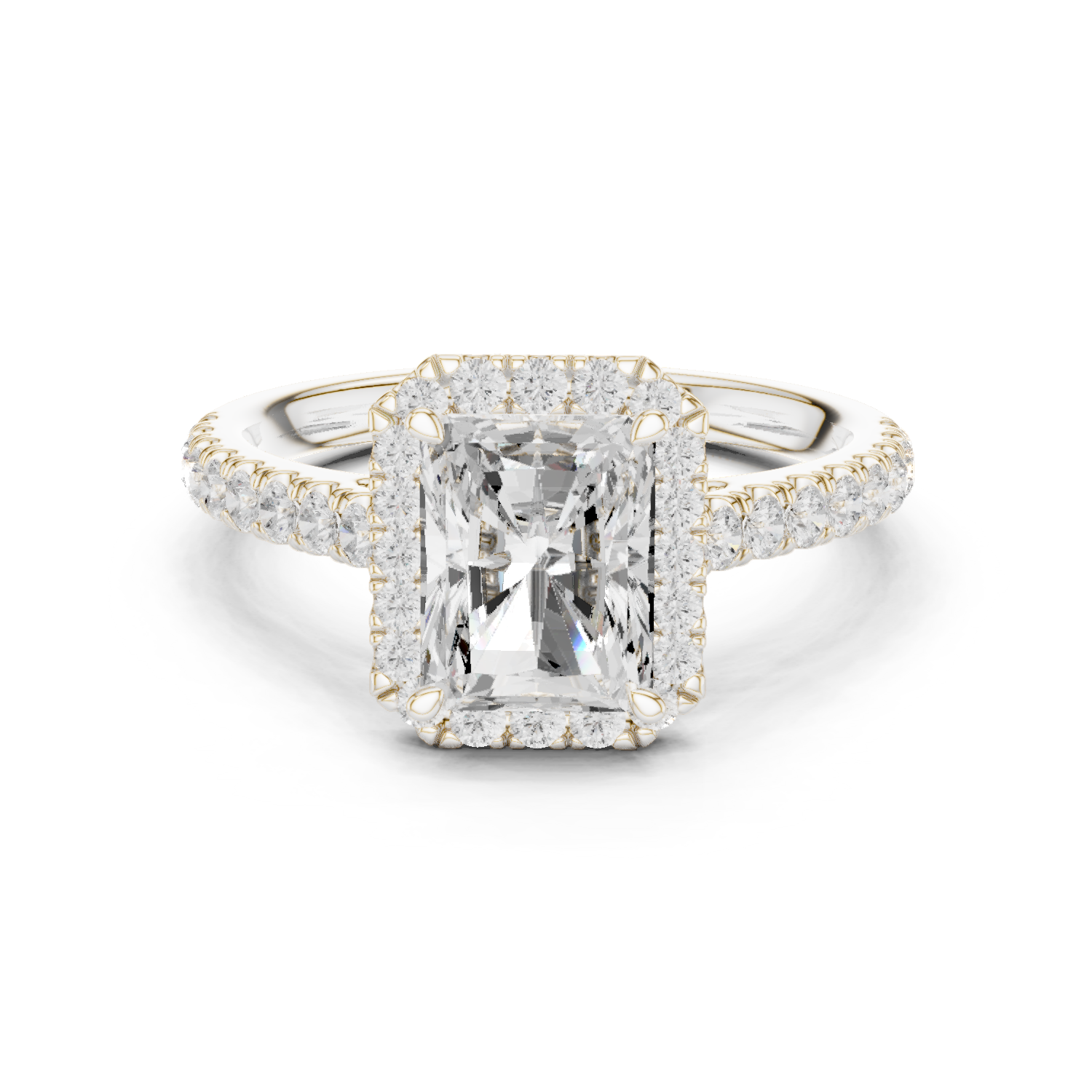 1.98 Carat Certified Lab-Grown Diamond Engagement Ring For Women's – Solitaire Ring – Prong Set 14K Gold Wedding Ring