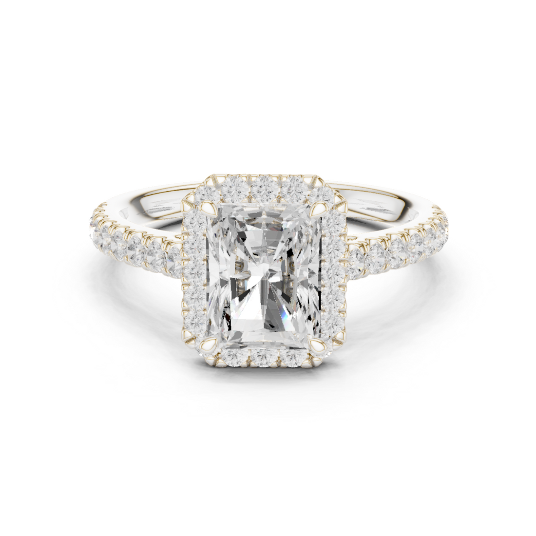 1.98 Carat Certified Lab-Grown Diamond Engagement Ring For Women's – Solitaire Ring – Prong Set 14K Gold Wedding Ring