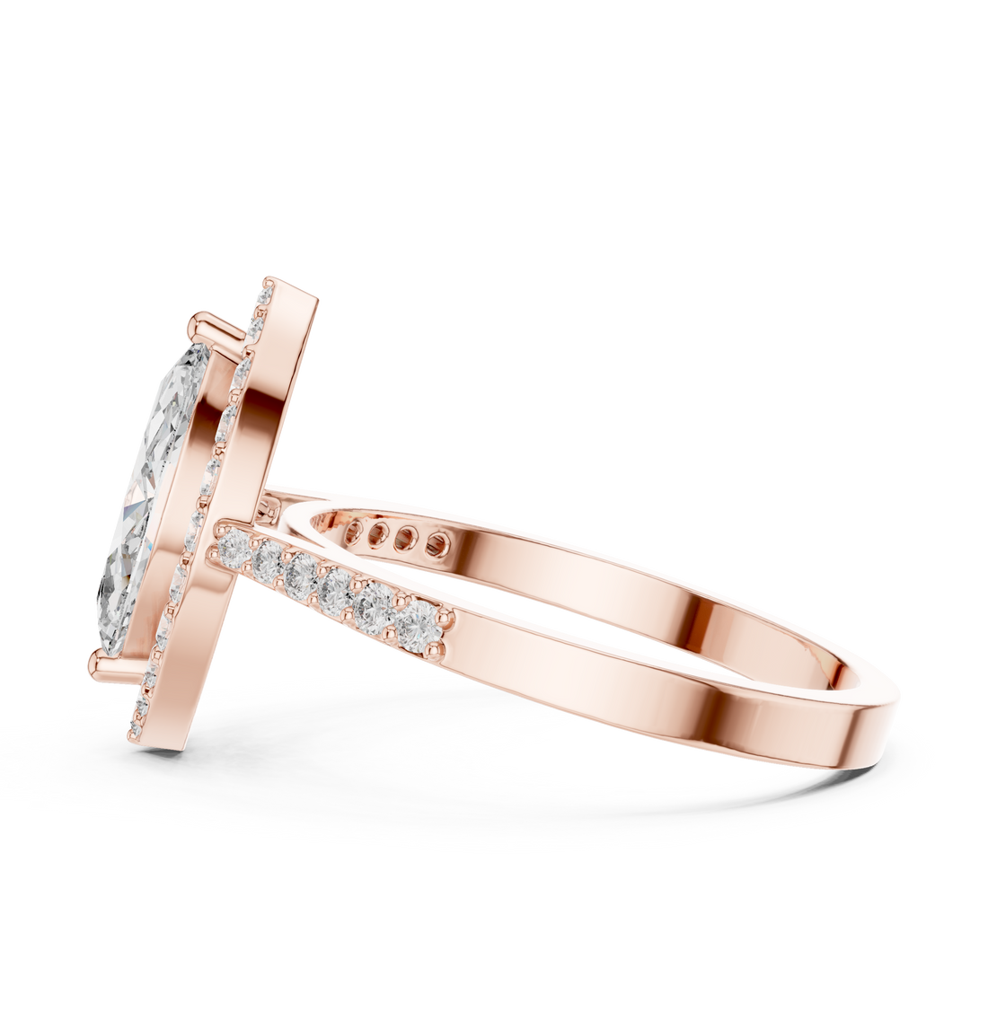 1.34 Carat Certified Lab-Grown Diamond Engagement Ring For Women's – Solitaire Ring – Prong Set 14K Gold Wedding Ring