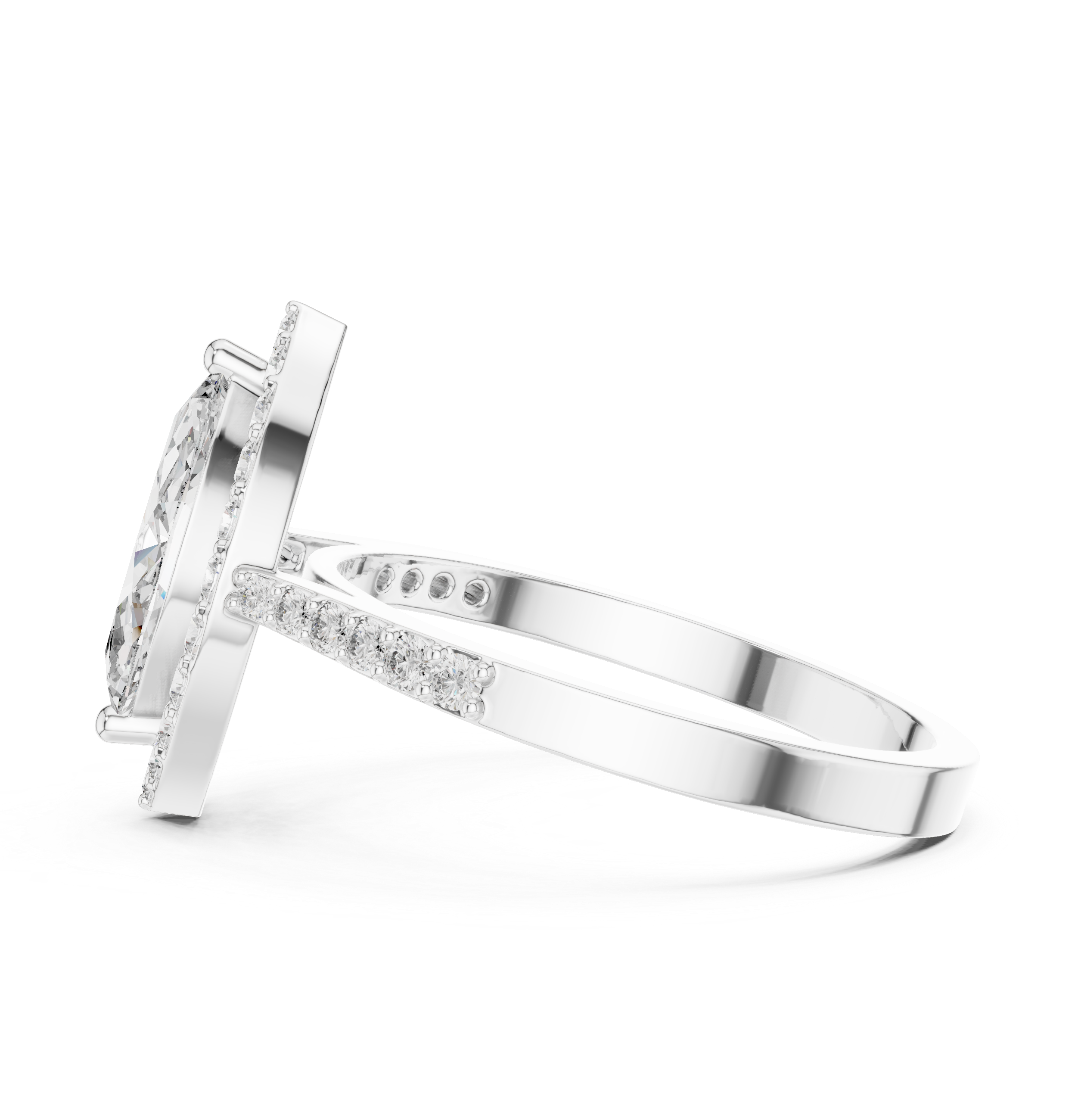 1.34 Carat Certified Lab-Grown Diamond Engagement Ring For Women's – Solitaire Ring – Prong Set 14K Gold Wedding Ring