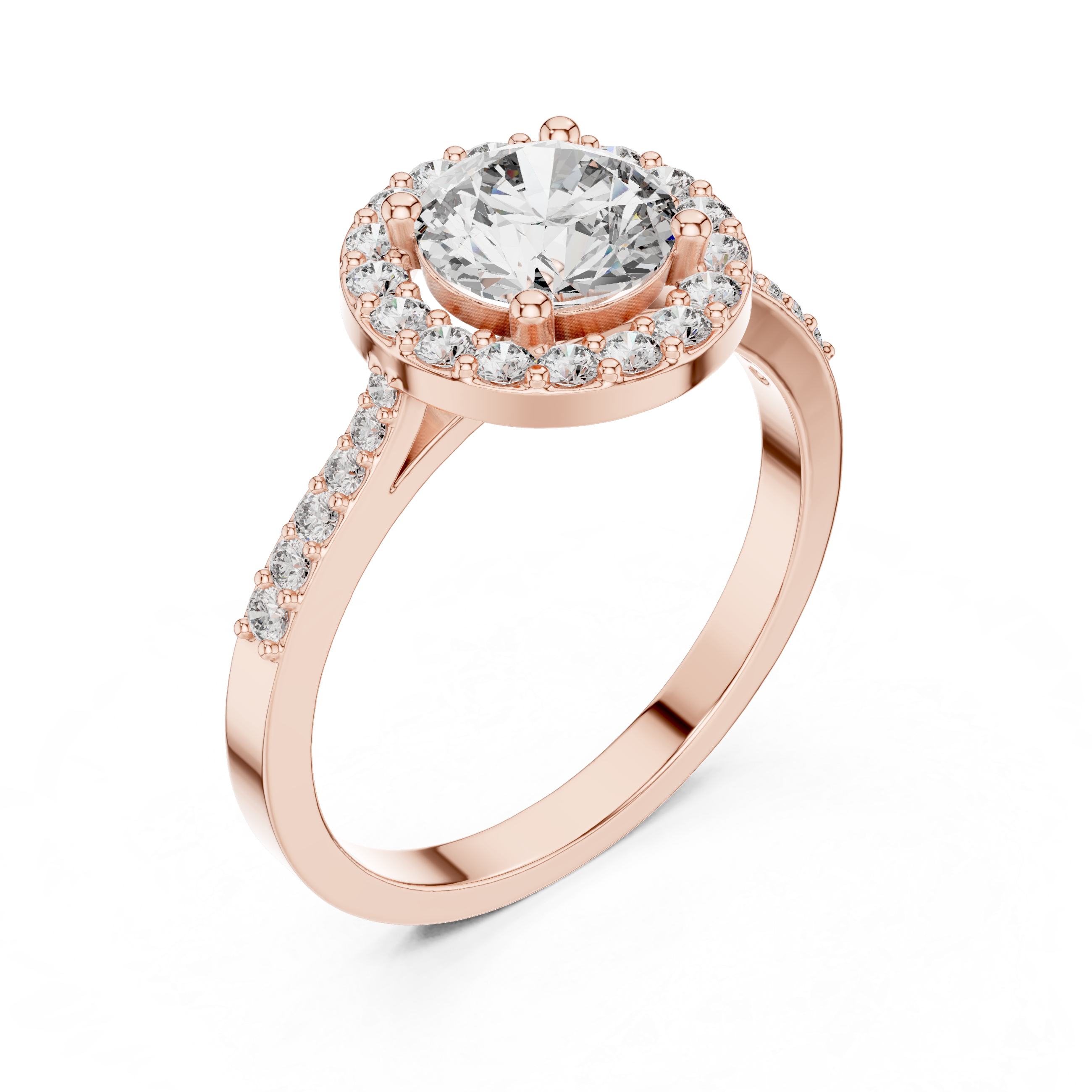 1.35 Carat Certified Lab-Grown Diamond Engagement Ring For Women's – Solitaire Ring – Prong Set 14K Gold Wedding Ring