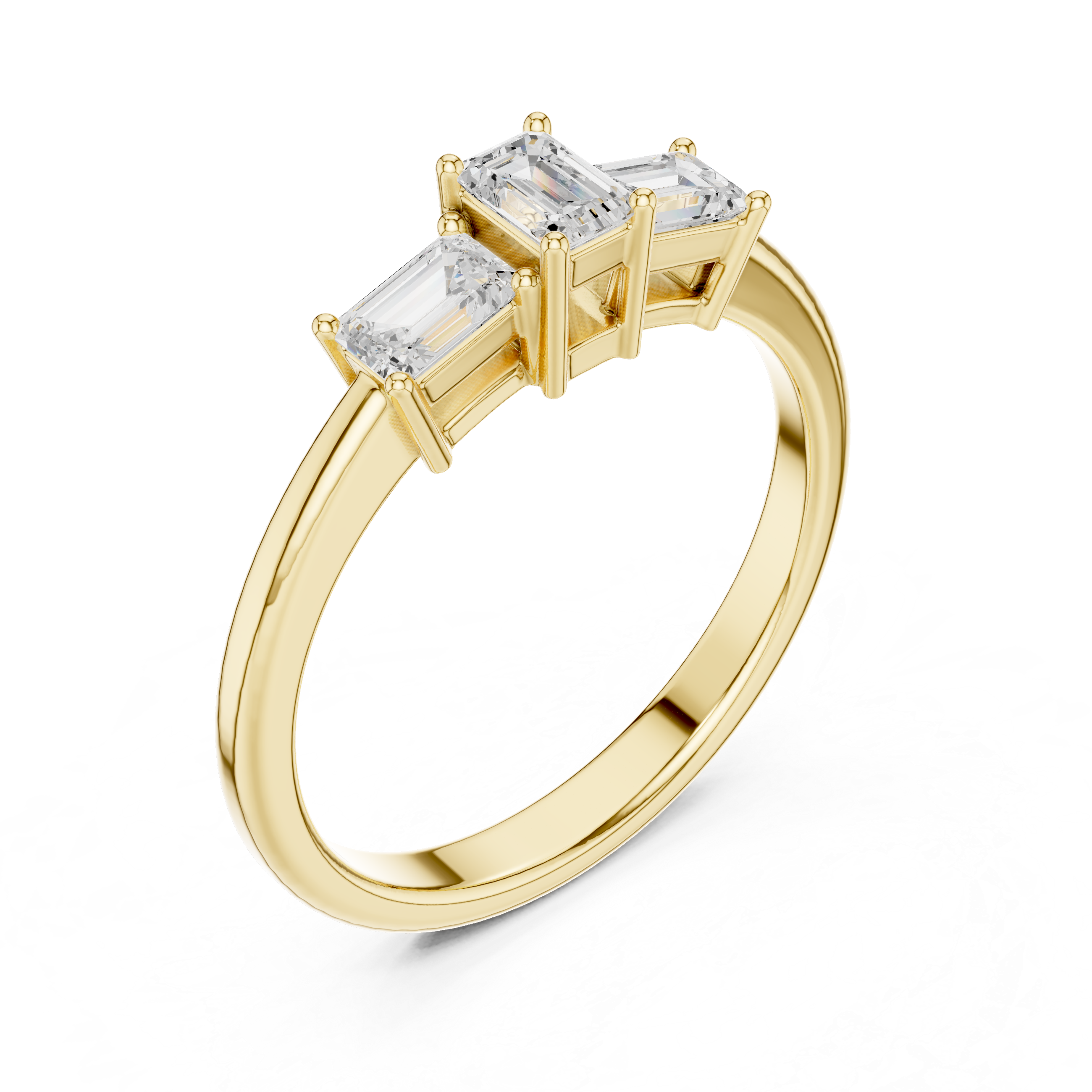1.68 Carat Certified Lab-Grown Diamond Engagement Ring For Women's – Solitaire Ring – Prong Set 14K Gold Wedding Ring