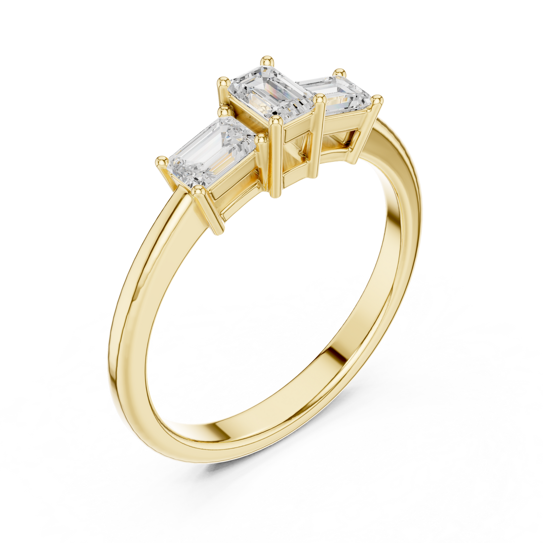 1.68 Carat Certified Lab-Grown Diamond Engagement Ring For Women's – Solitaire Ring – Prong Set 14K Gold Wedding Ring