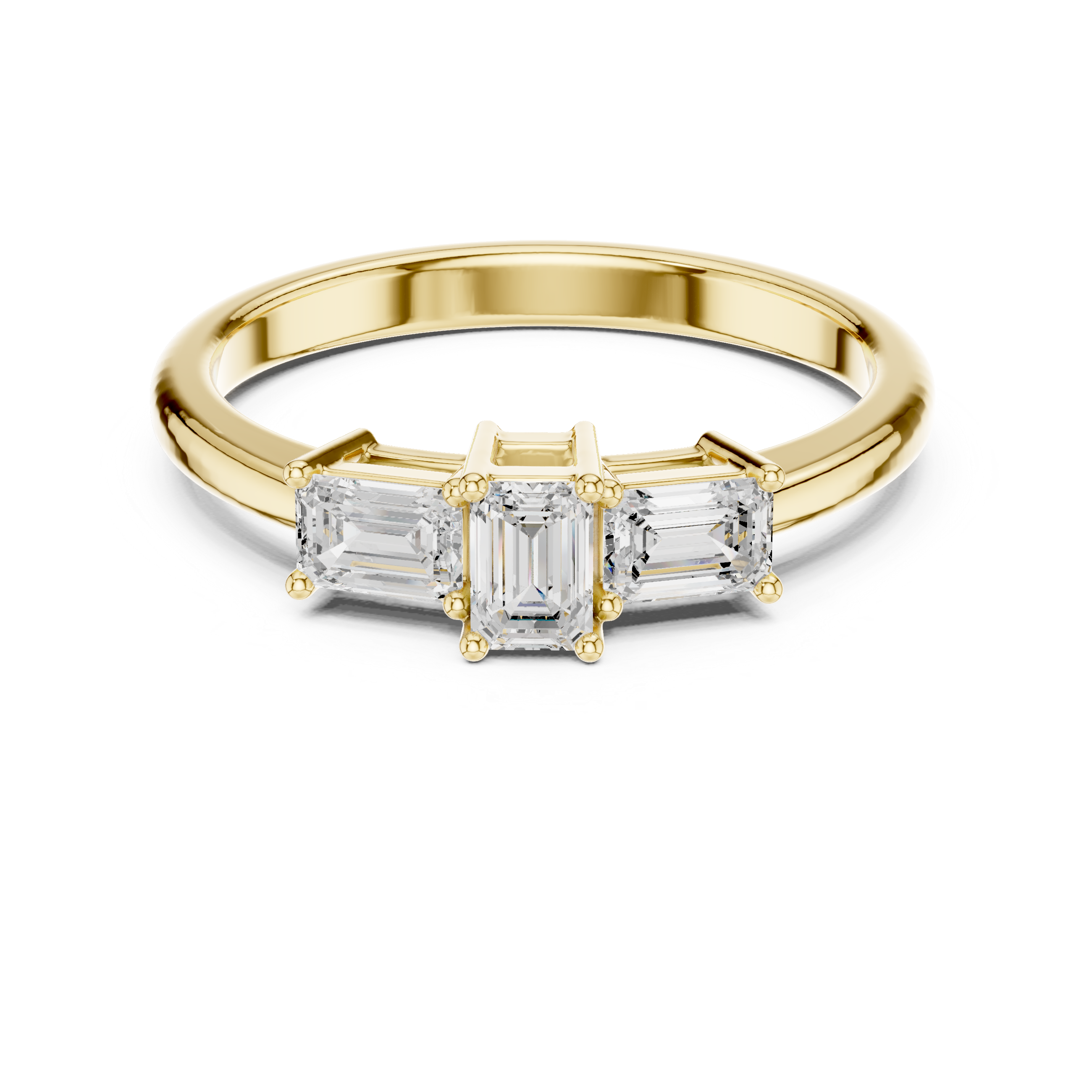 1.68 Carat Certified Lab-Grown Diamond Engagement Ring For Women's – Solitaire Ring – Prong Set 14K Gold Wedding Ring