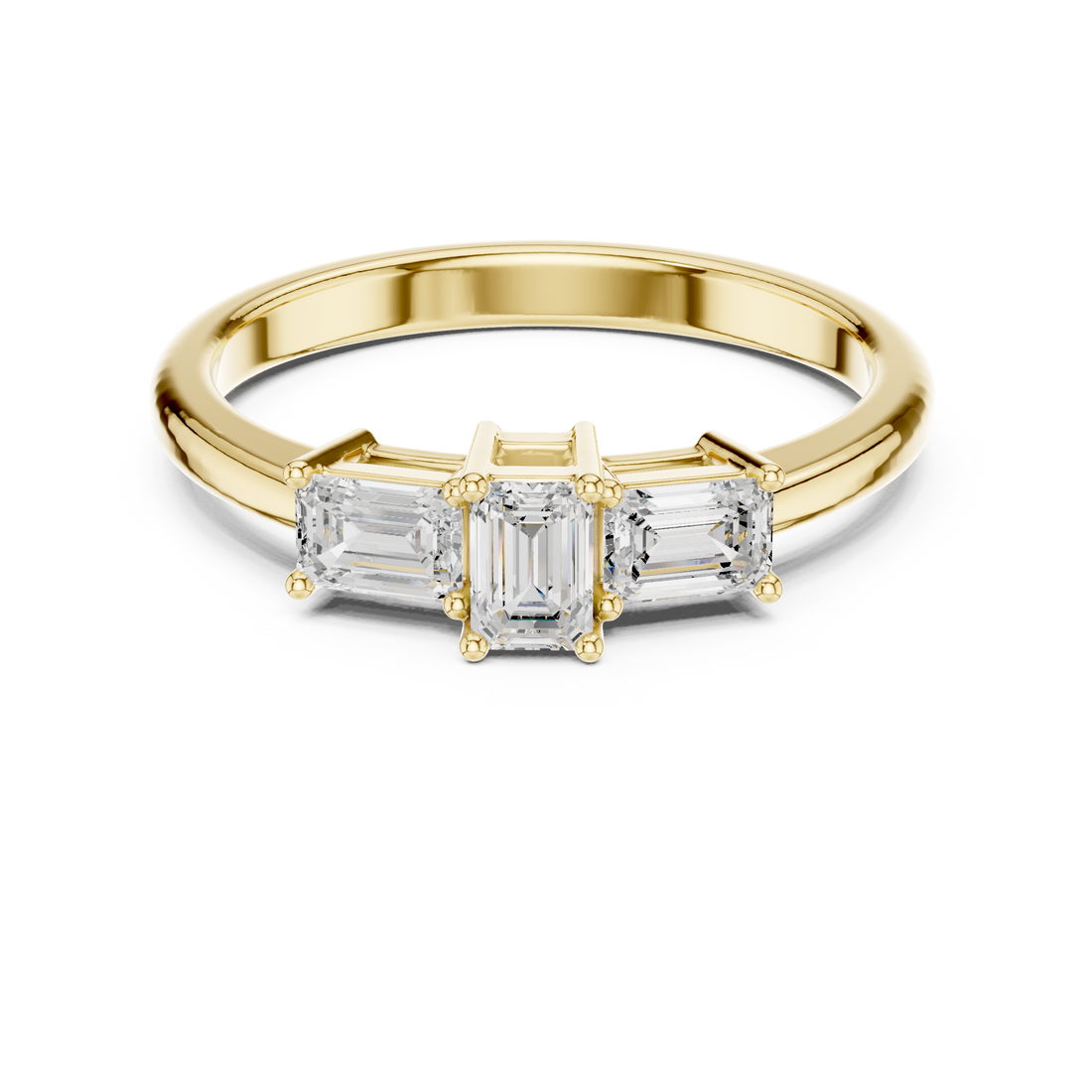 1.68 Carat Certified Lab-Grown Diamond Engagement Ring For Women's – Solitaire Ring – Prong Set 14K Gold Wedding Ring
