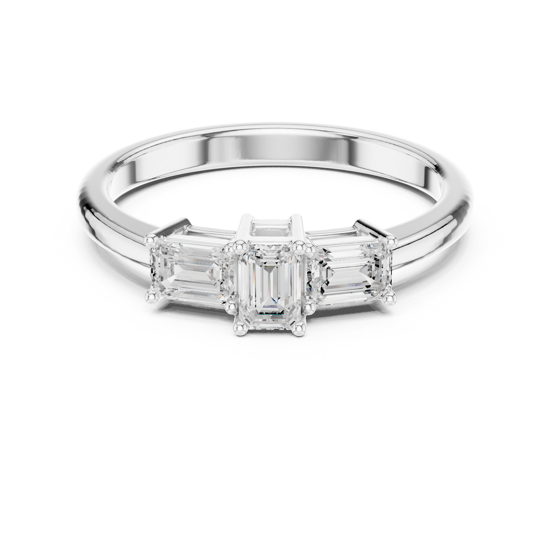 1.68 Carat Certified Lab-Grown Diamond Engagement Ring For Women's – Solitaire Ring – Prong Set 14K Gold Wedding Ring