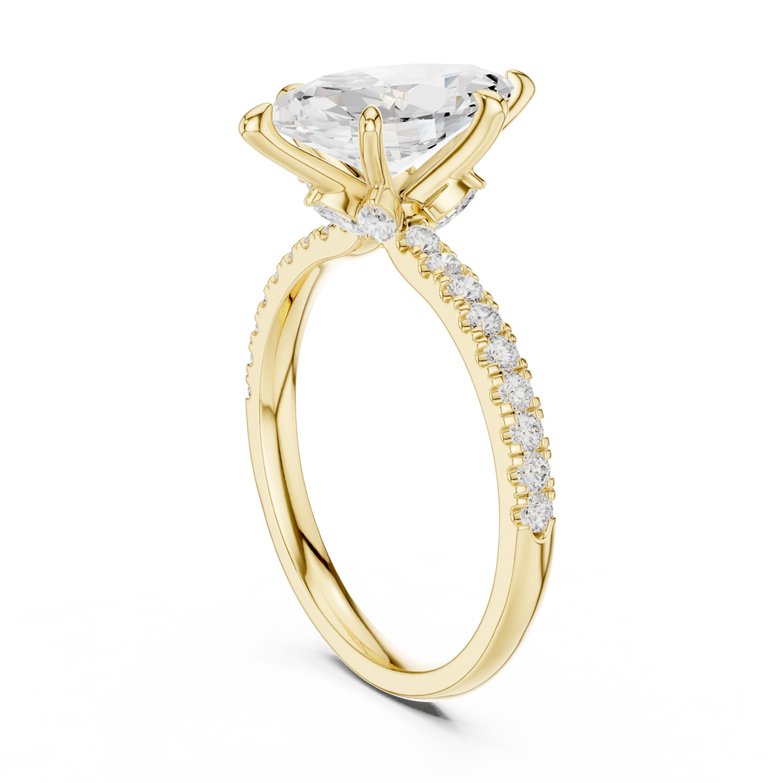 1.89 CTW Marquise Cut EF VS/SI Lab-Grown Diamond Ring Engagement or Wedding Ring for Women in 14K Gold or Platinum, Perfect Anniversary Gift