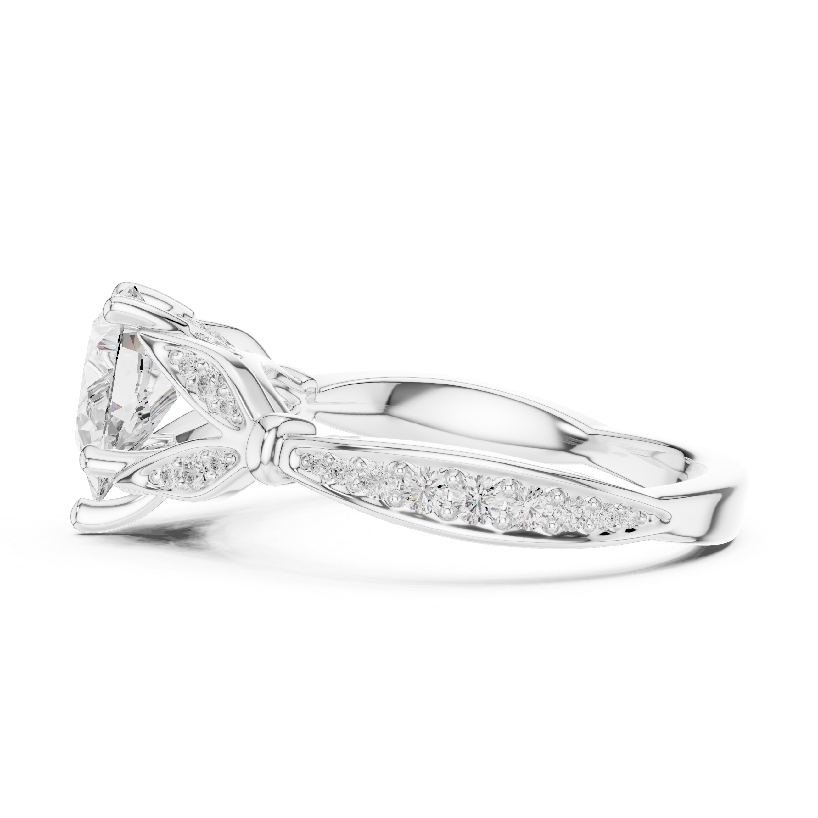 1.81 CT Bridal Set Ring – EF VS/SI Lab-Created Diamond in 14K Rose Gold | Women's Engagement or Wedding