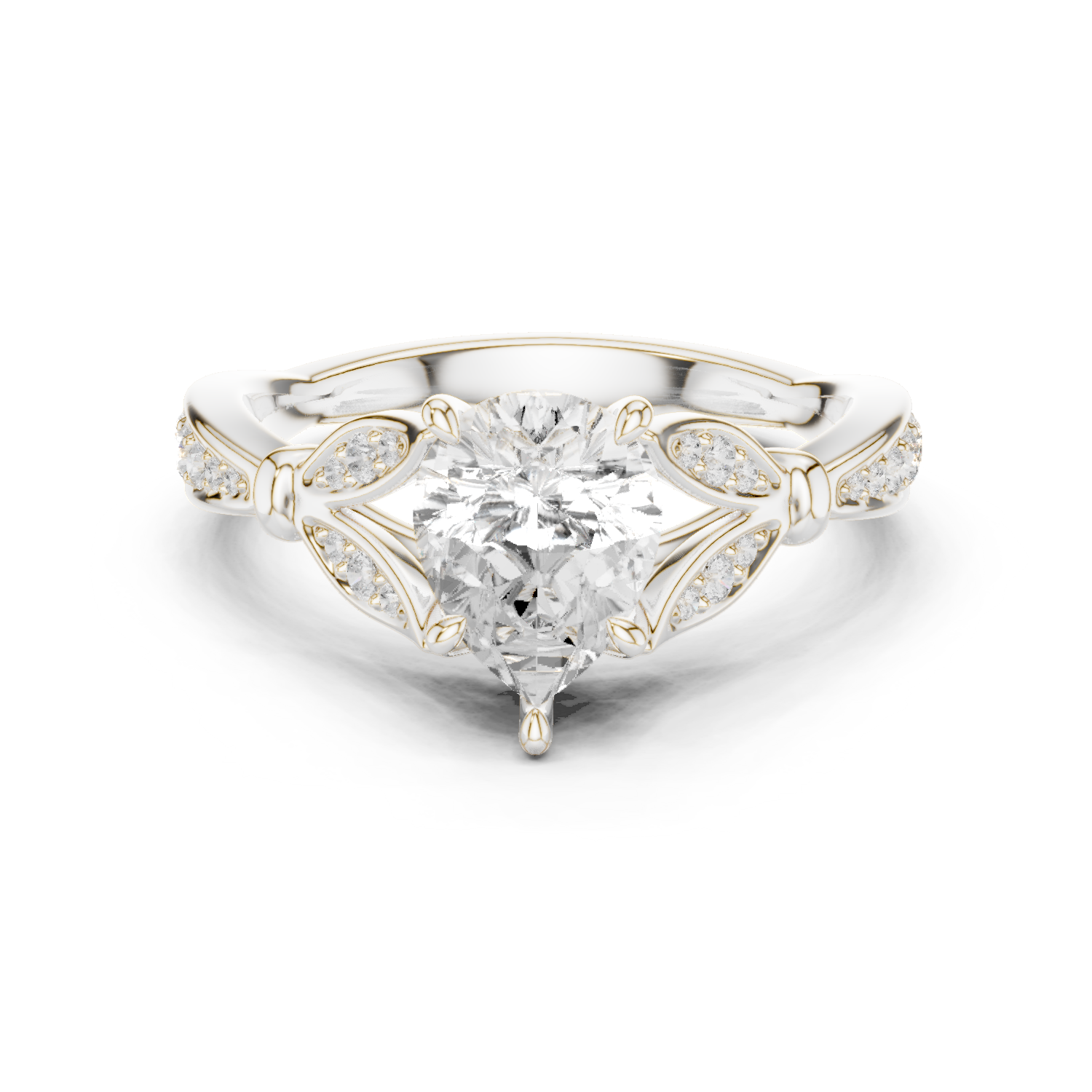 1.81 CT Bridal Set Ring – EF VS/SI Lab-Created Diamond in 14K Rose Gold | Women's Engagement or Wedding