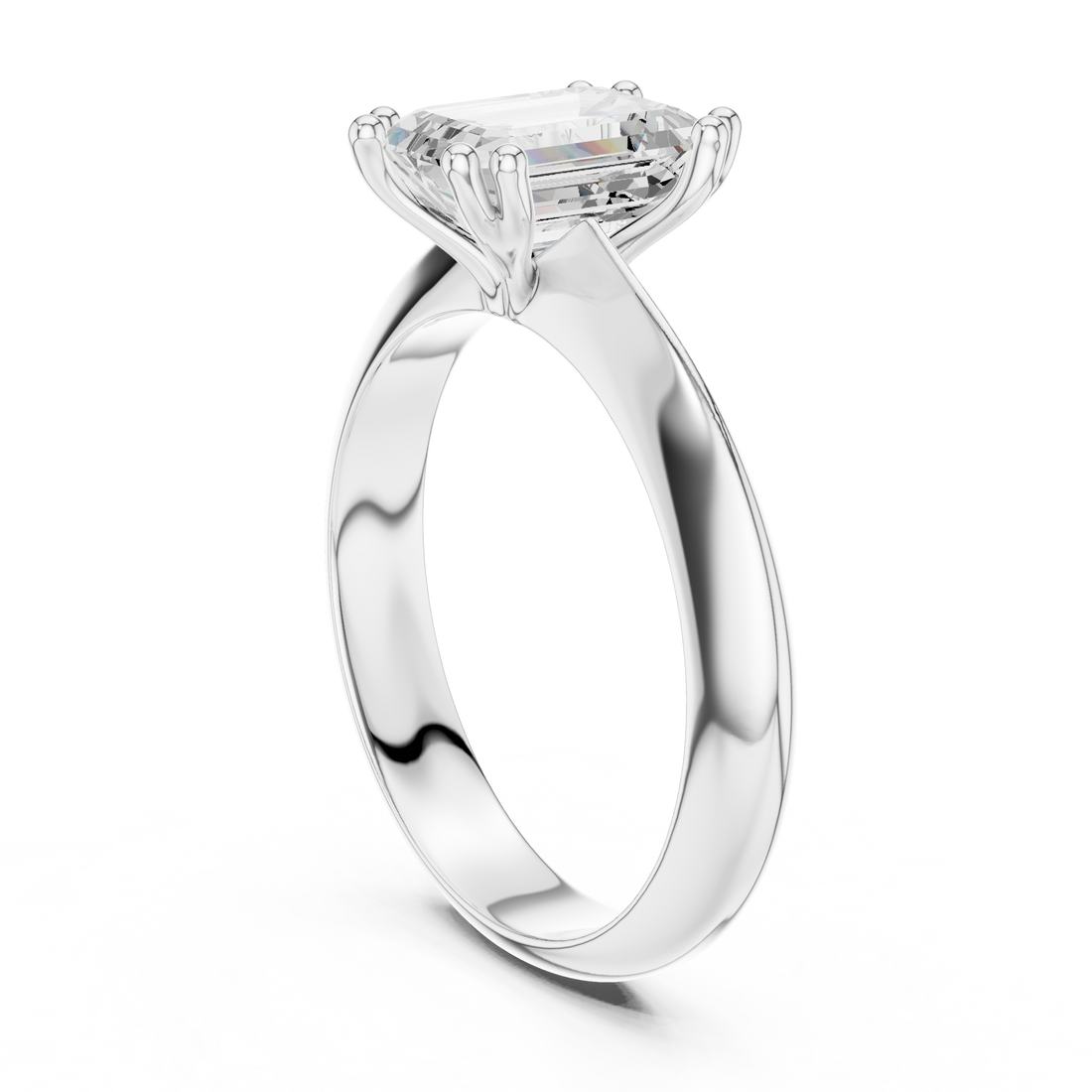 1.50 CTW Marquise Cut EF VS/SI Lab-Grown Diamond Ring Engagement or Wedding Ring for Women in 14K Gold or Platinum, Perfect Anniversary Gift