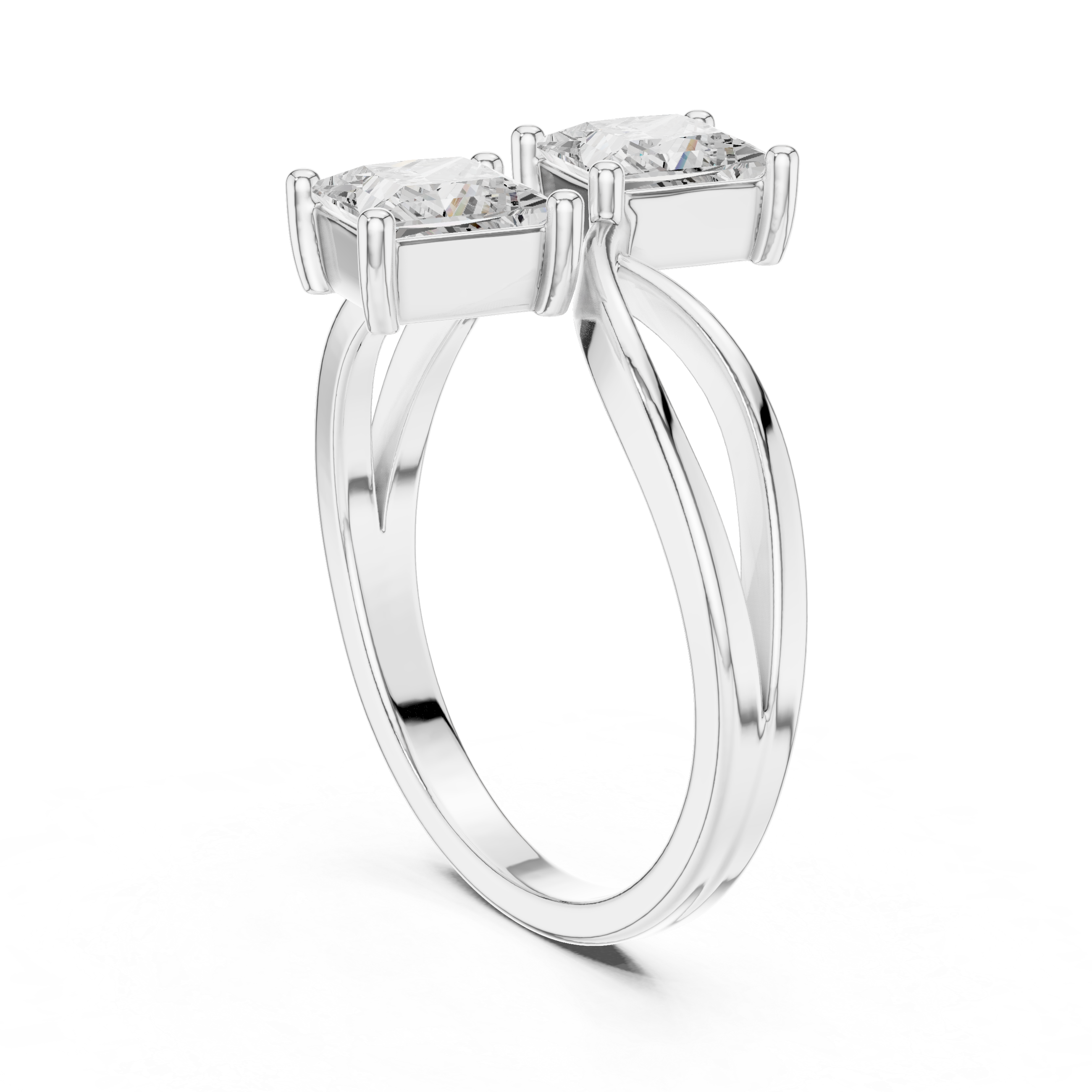 EF VS/SI Lab-Grown Diamond Ring Engagement or Wedding Ring for Women in 14K Gold, Perfect Anniversary Gift