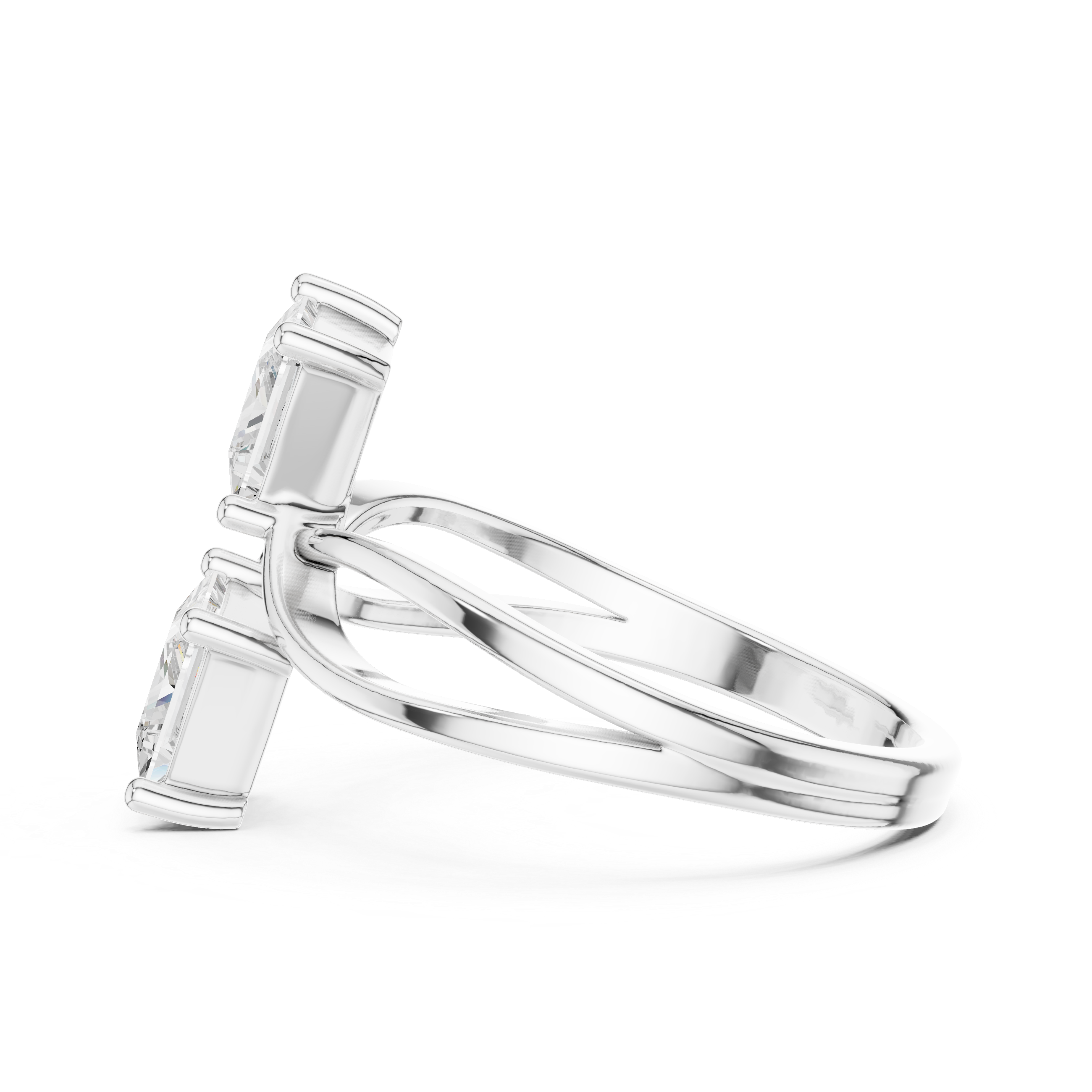 EF VS/SI Lab-Grown Diamond Ring Engagement or Wedding Ring for Women in 14K Gold, Perfect Anniversary Gift
