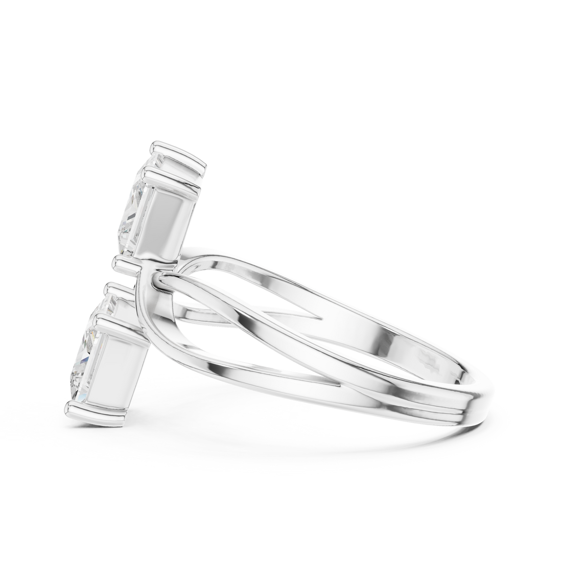 EF VS/SI Lab-Grown Diamond Ring Engagement or Wedding Ring for Women in 14K Gold, Perfect Anniversary Gift