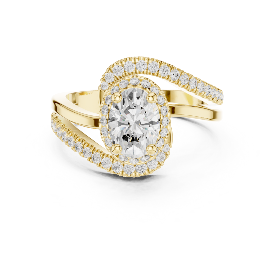 Lab Diamond Wedding Band, Oval Brilliant EF/VS Matching Band with Engagement Ring, Stacking Band Gift 14K Gold