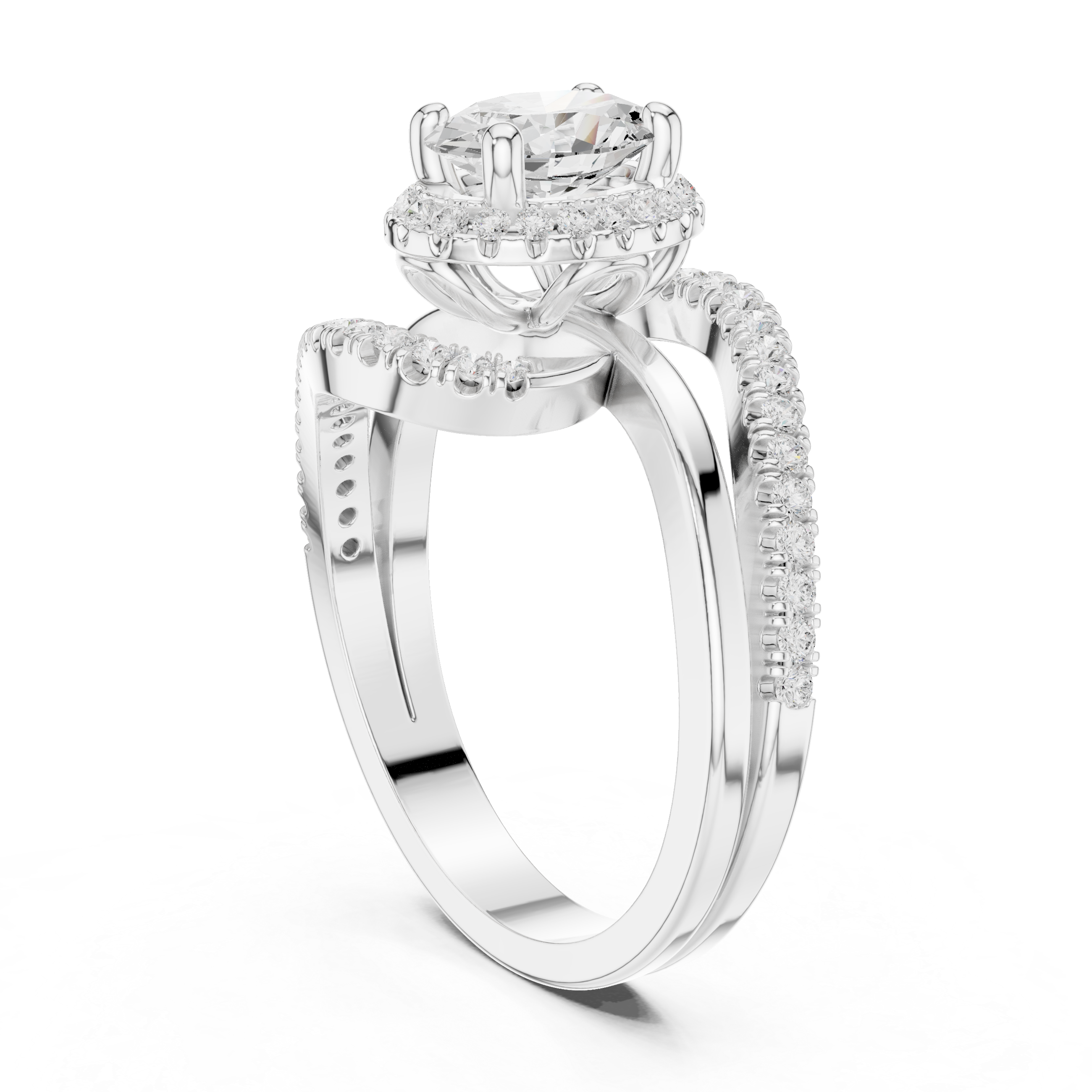 Lab Diamond Wedding Band, Oval Brilliant EF/VS Matching Band with Engagement Ring, Stacking Band Gift 14K Gold