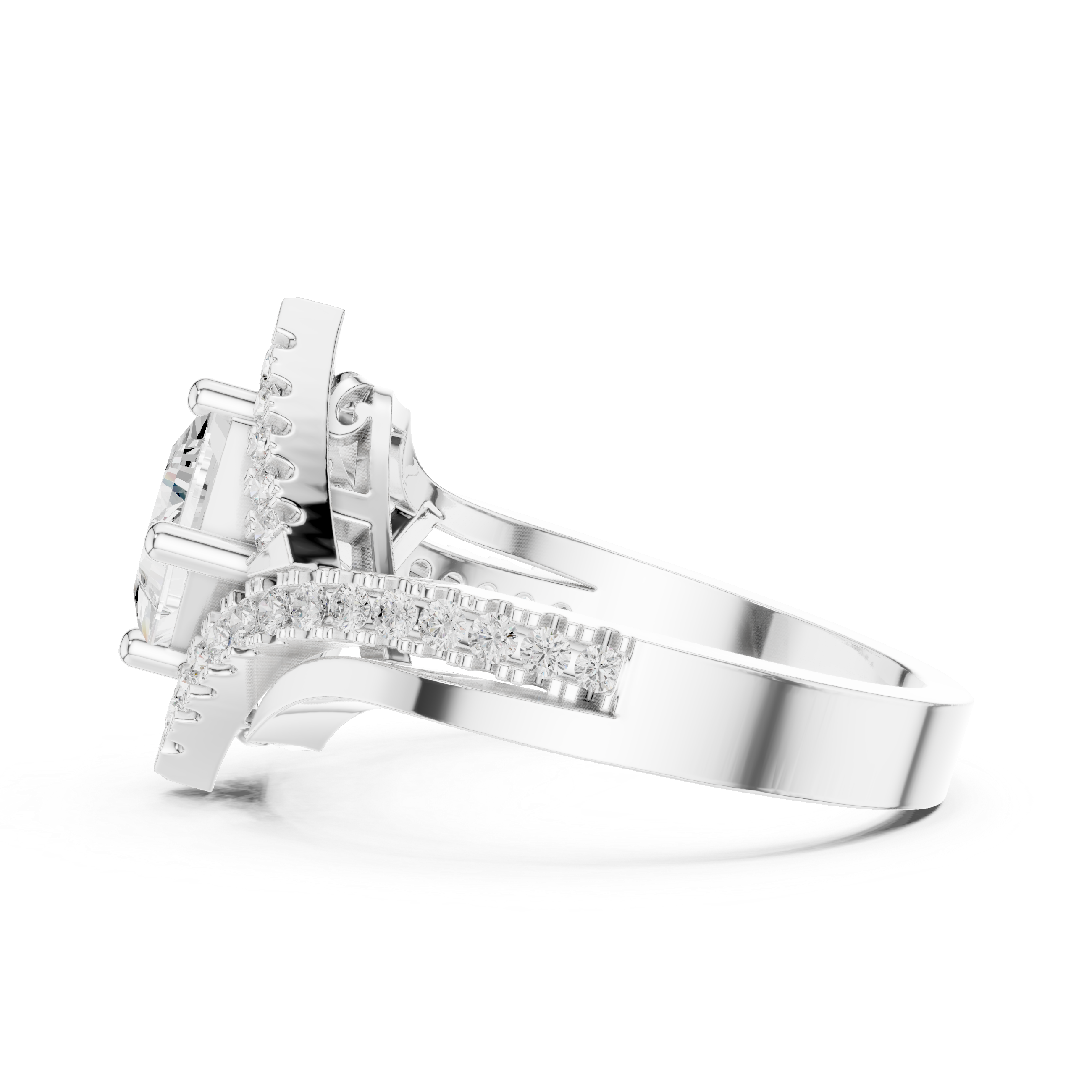 1.89 CTW Princess Cut EF VS/SI Lab-Grown Diamond Ring Engagement or Wedding Ring for Women in 14K Gold, Perfect Anniversary Gift