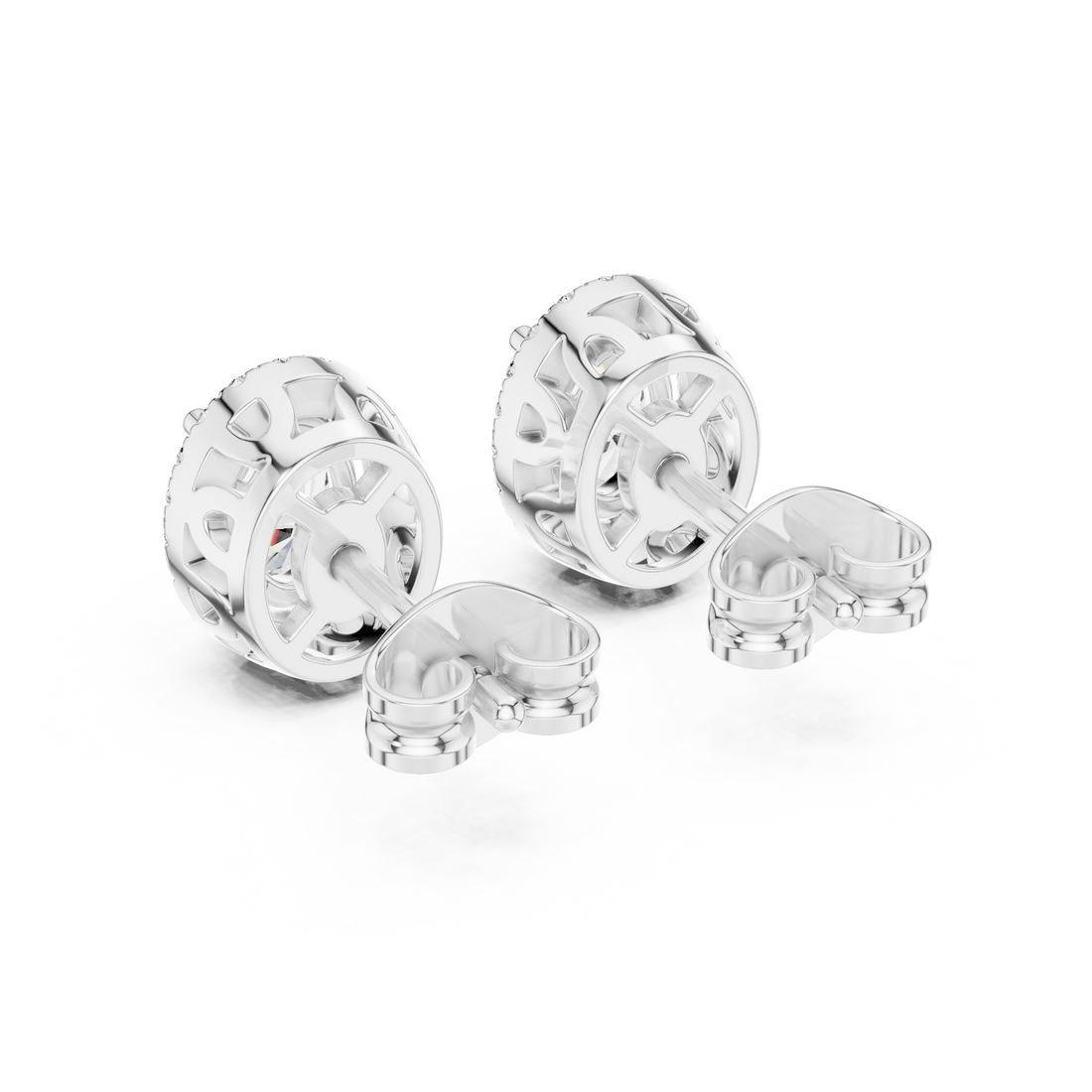 1.2CT Lab-Grown Diamond Stud Earrings 14K Gold Wedding Earrings for Women Birthday & Anniversary Gift