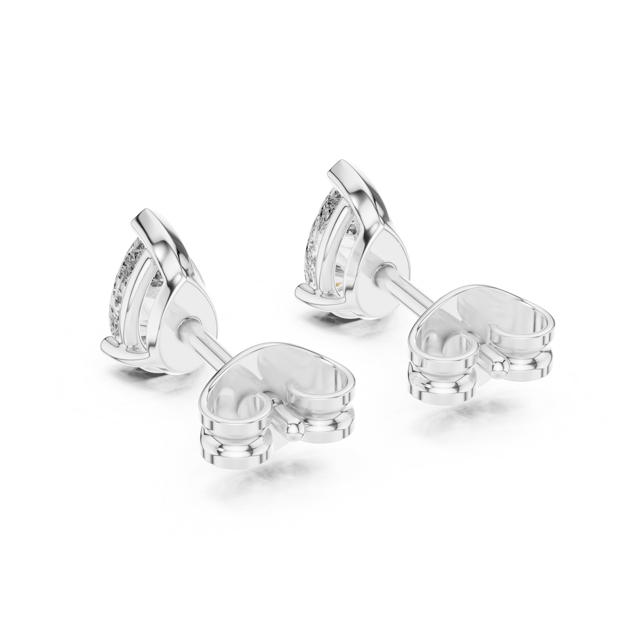 1.00CT Lab-Grown Diamond Stud Earrings 14K Gold Wedding Earrings for Women Birthday & Anniversary Gift