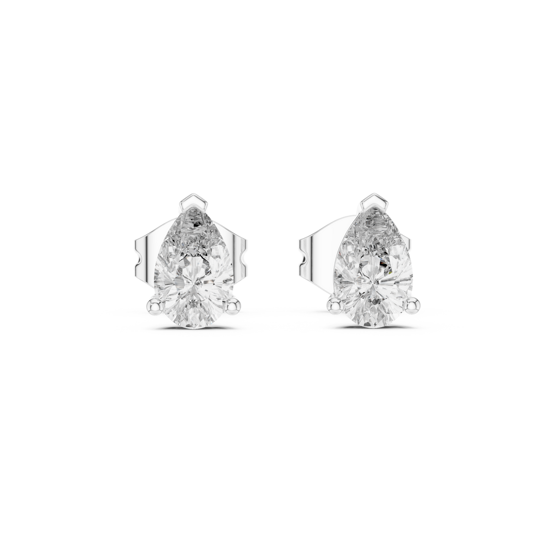 1.00CT Lab-Grown Diamond Stud Earrings 14K Gold Wedding Earrings for Women Birthday & Anniversary Gift