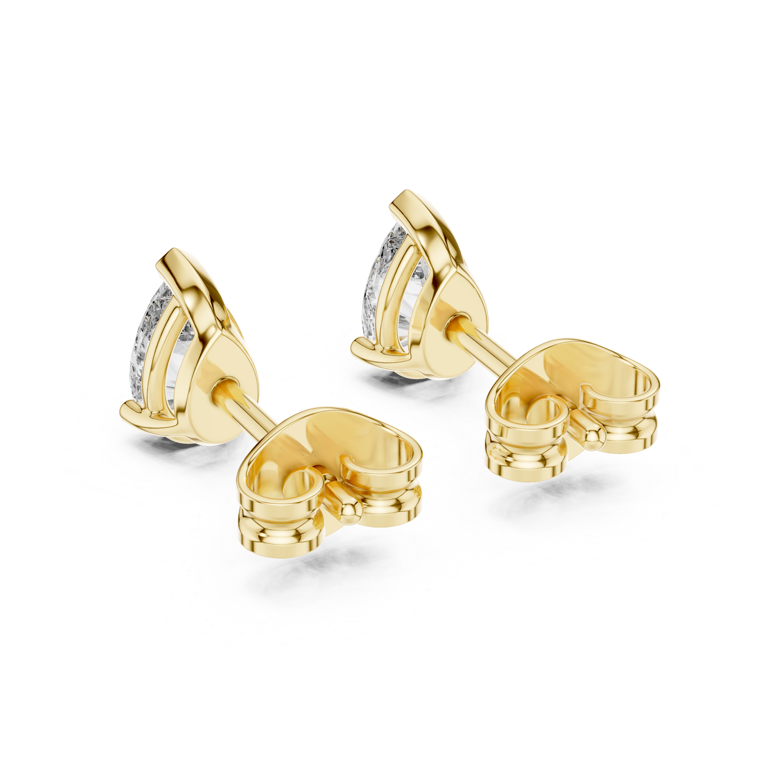 1.00CT Lab-Grown Diamond Stud Earrings 14K Gold Wedding Earrings for Women Birthday & Anniversary Gift