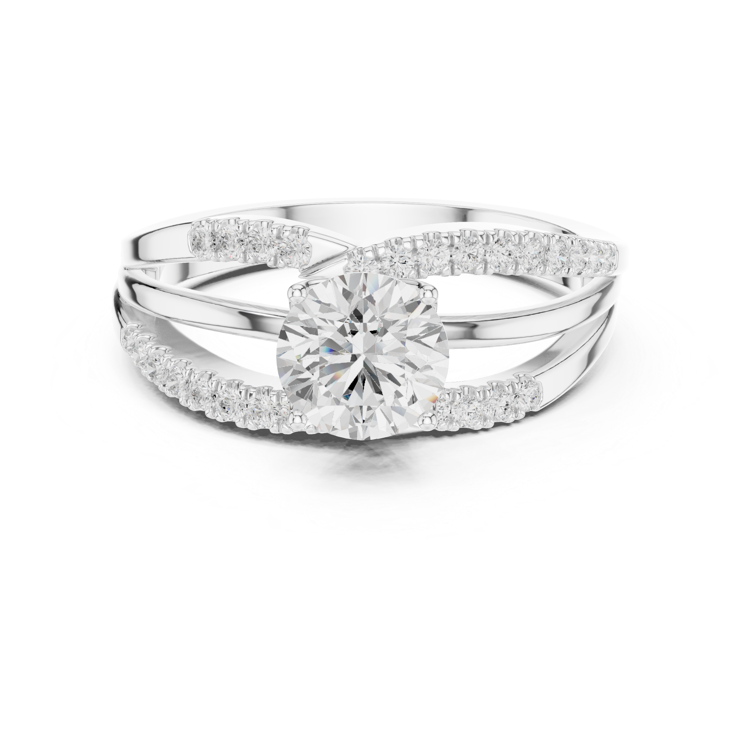 Lab Diamond Wedding Band, Round Brilliant EF/VS Matching Band with Engagement Ring, Stacking Band Gift 14K Gold