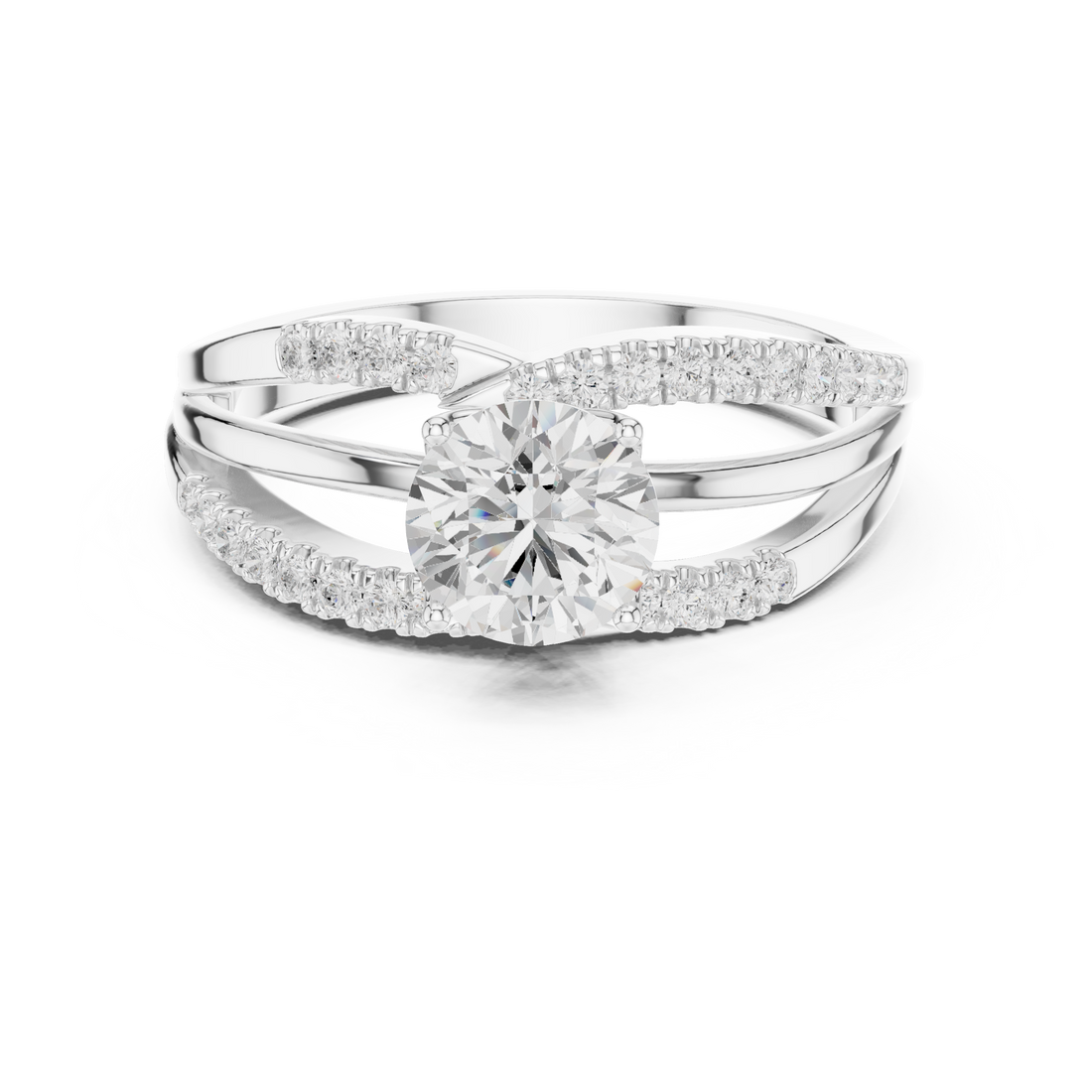 Lab Diamond Wedding Band, Round Brilliant EF/VS Matching Band with Engagement Ring, Stacking Band Gift 14K Gold