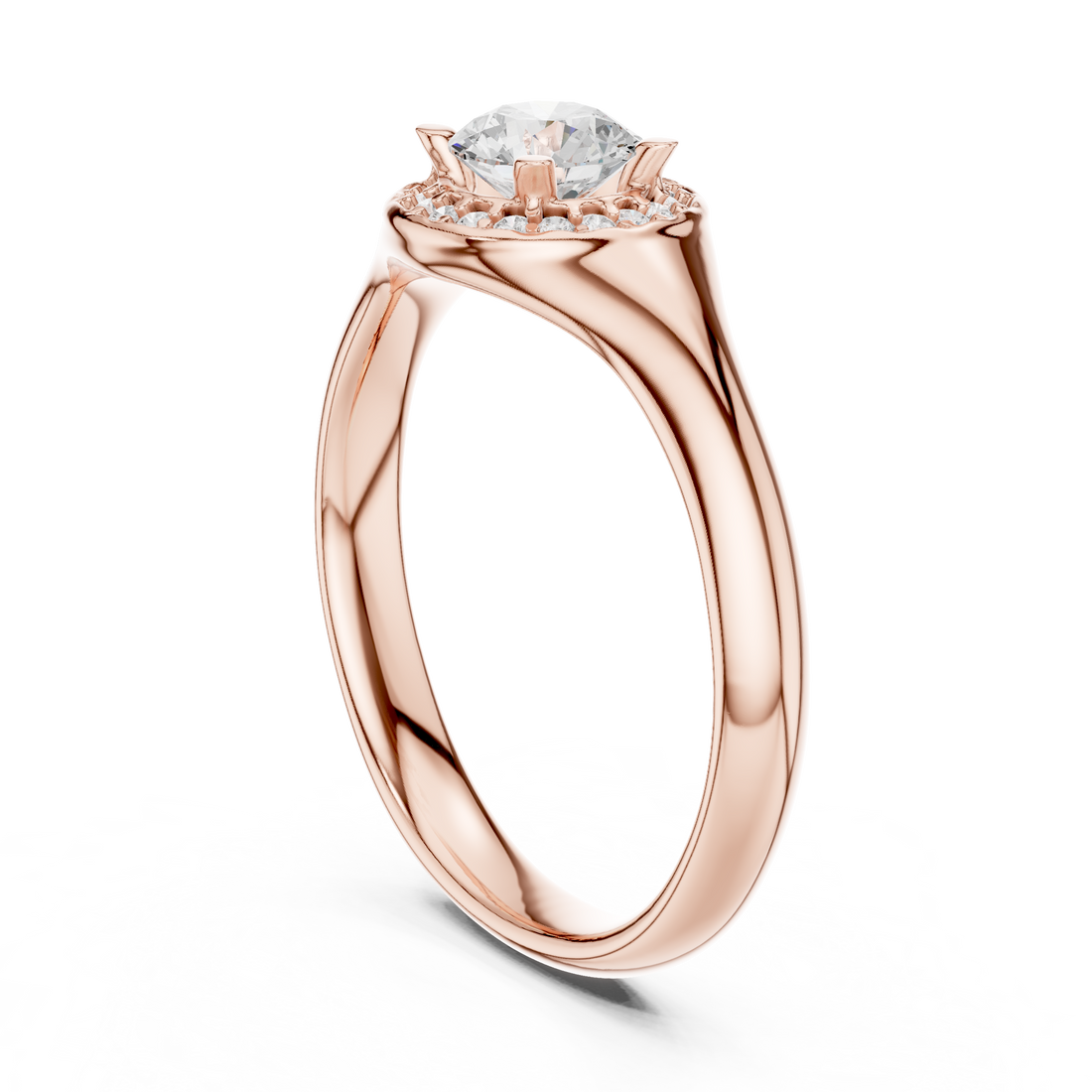 Lab Diamond Wedding Band, Round Brilliant EF/VS Matching Band with Engagement Ring, Stacking Band Gift 14K Gold