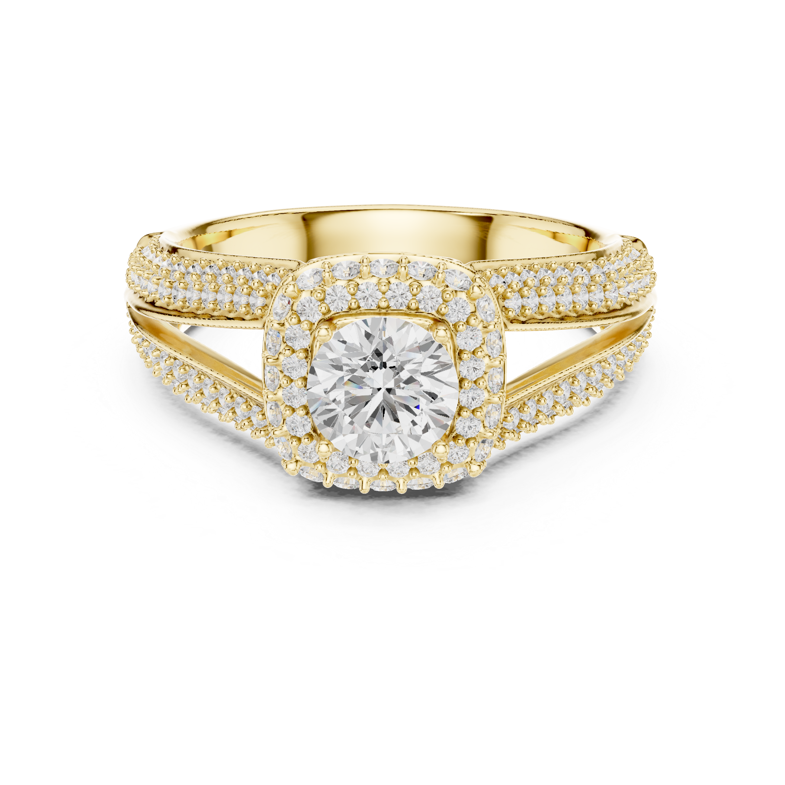 Lab Diamond Wedding Band, Round Brilliant EF/VS Matching Band with Engagement Ring, Stacking Band Gift 14K Gold
