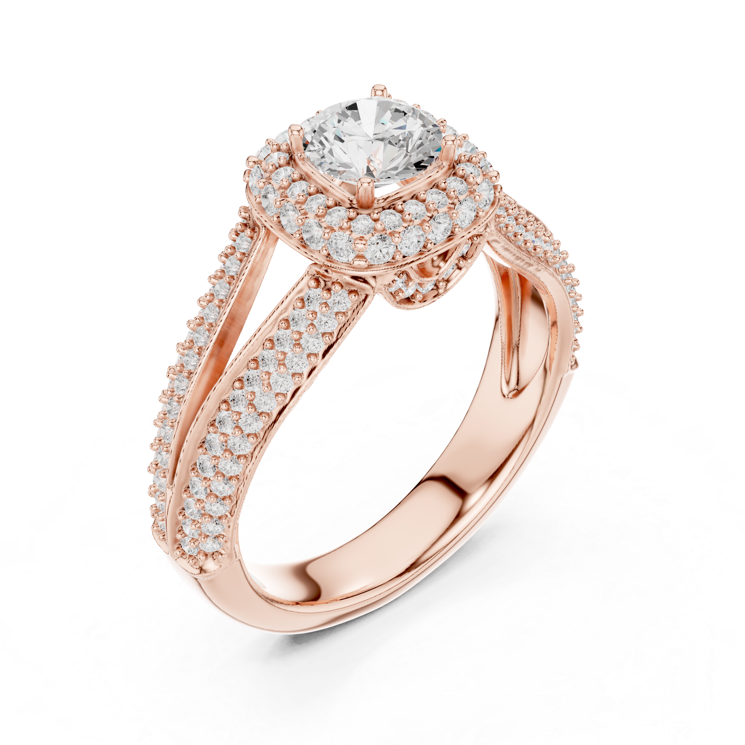 Lab Diamond Wedding Band, Round Brilliant EF/VS Matching Band with Engagement Ring, Stacking Band Gift 14K Gold